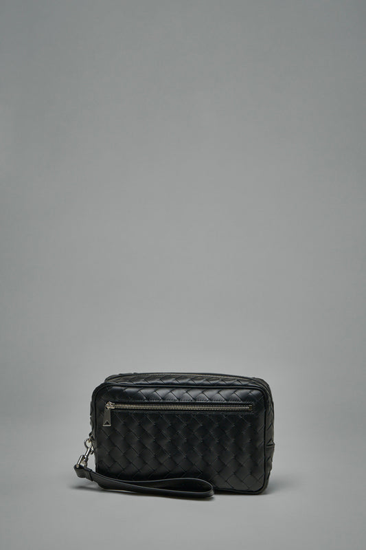Intrecciato Pouch With Wristlet