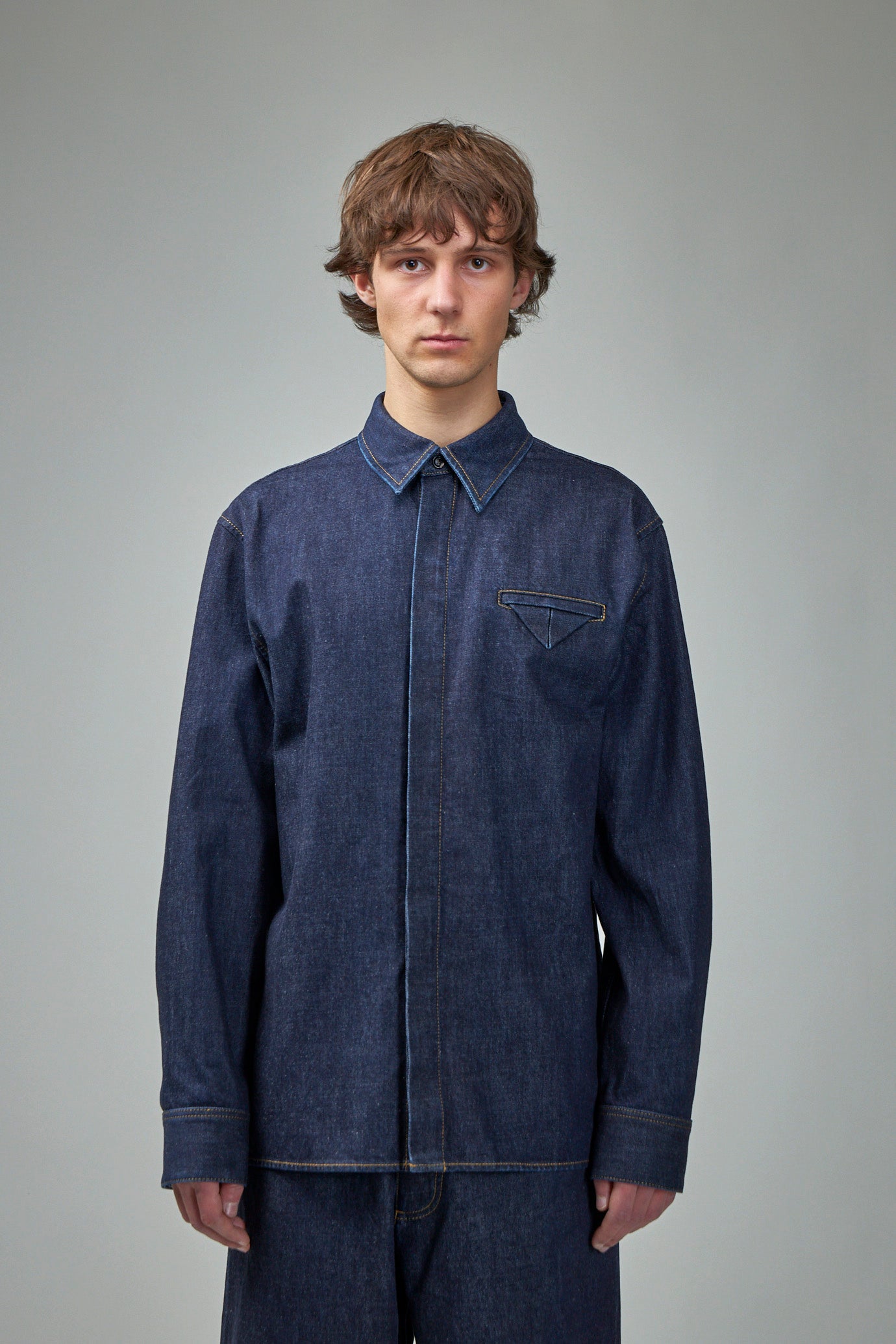 Indigo Denim Shirt