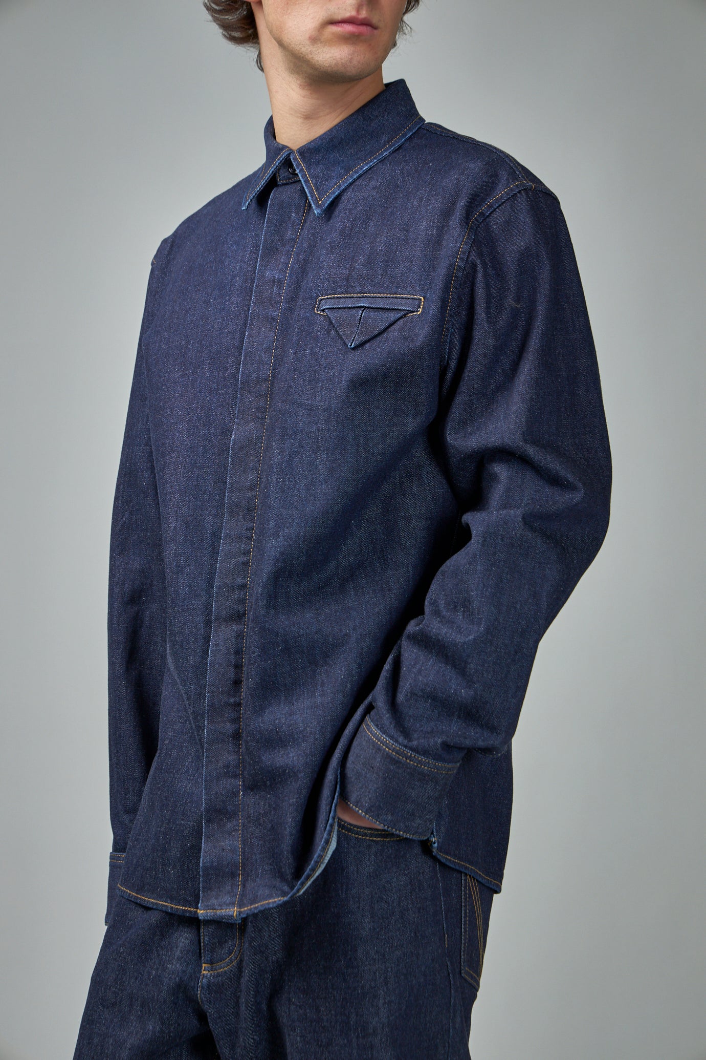 Indigo Denim Shirt