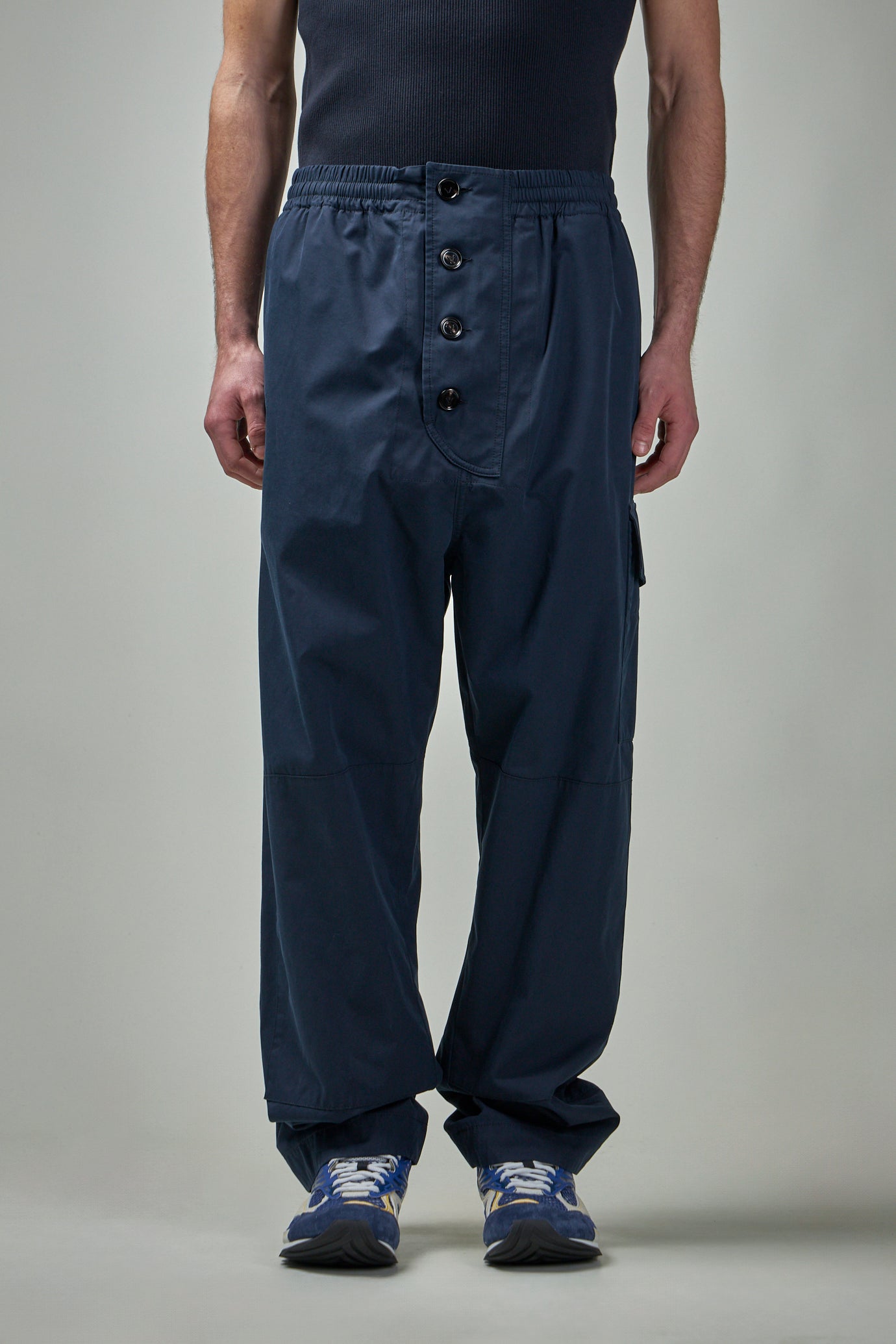 Light Cotton Twill Trousers