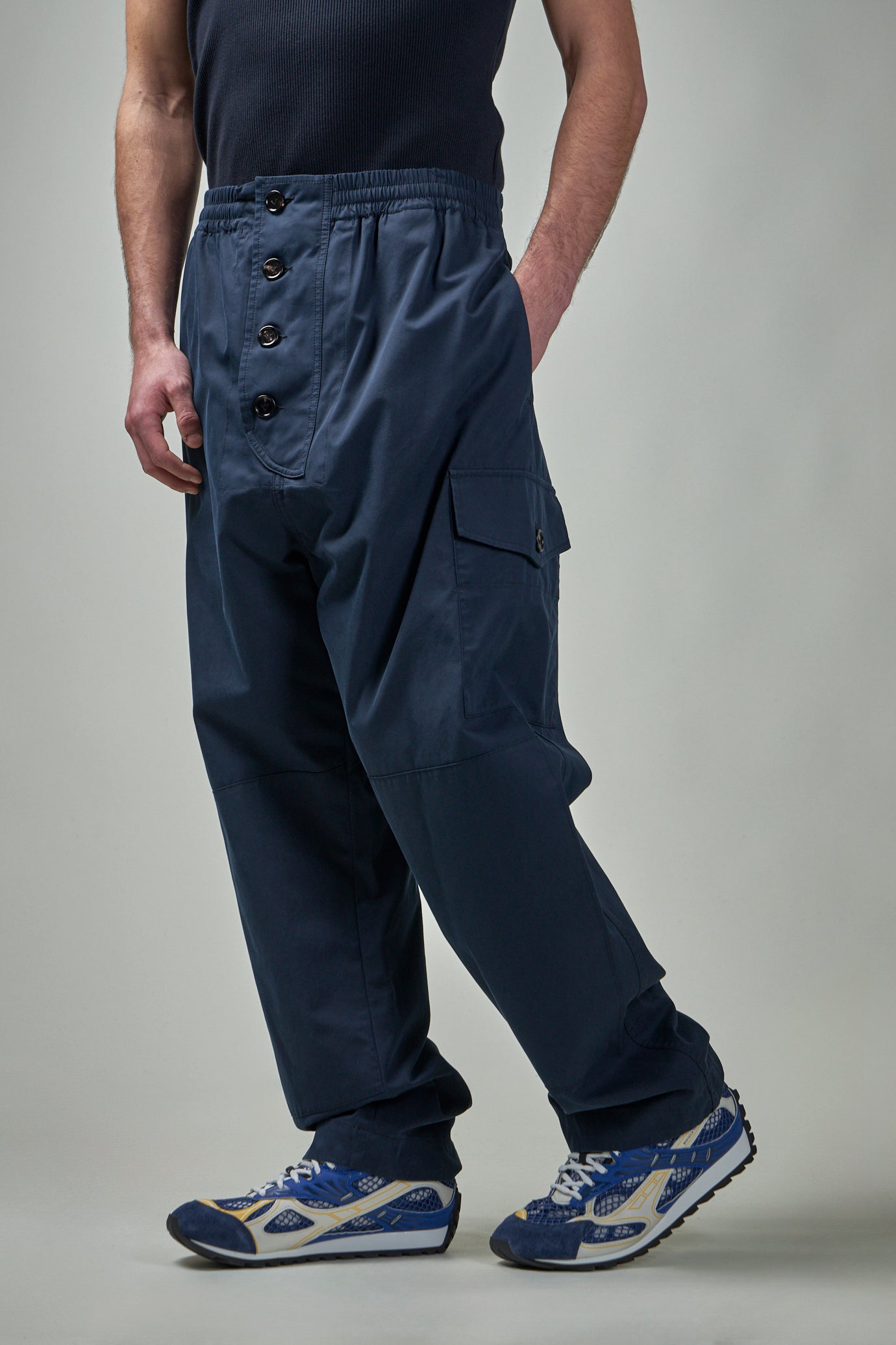 Light Cotton Twill Trousers