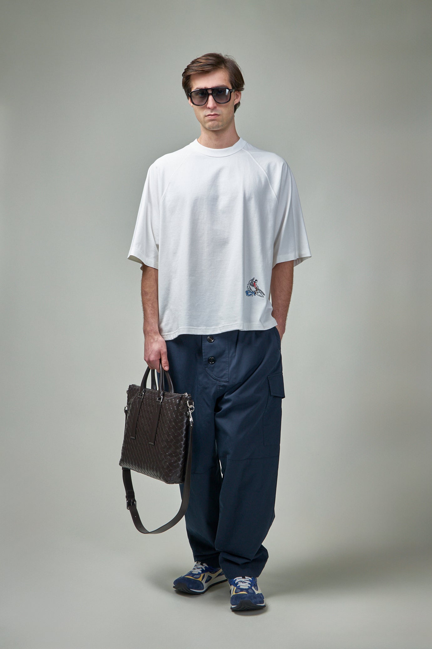 Light Cotton Twill Trousers