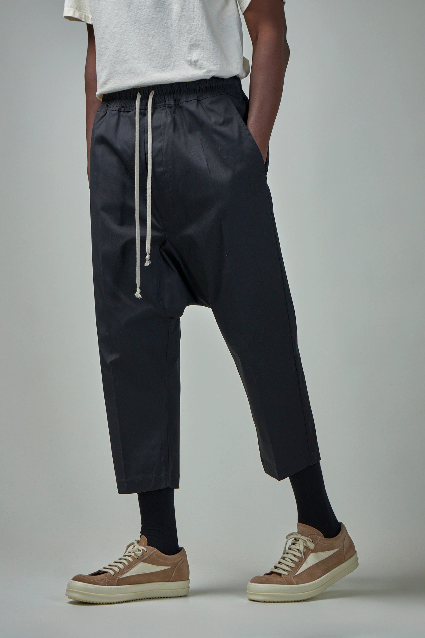 Drawstring Cropped