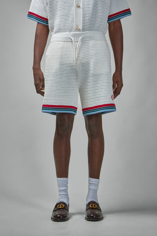Sporty Crochet Shorts