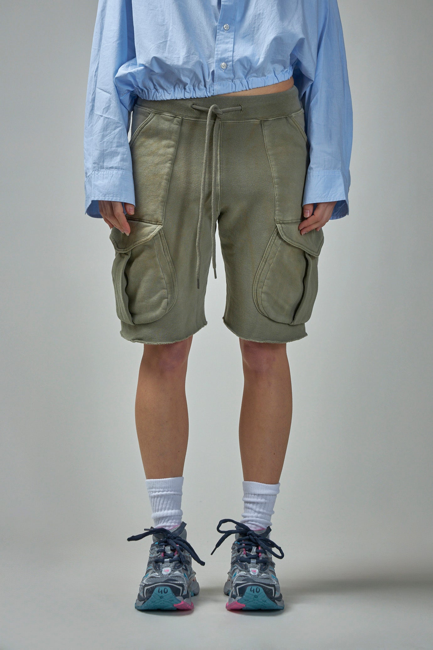 Multipocket Relaxed Sweatshorts