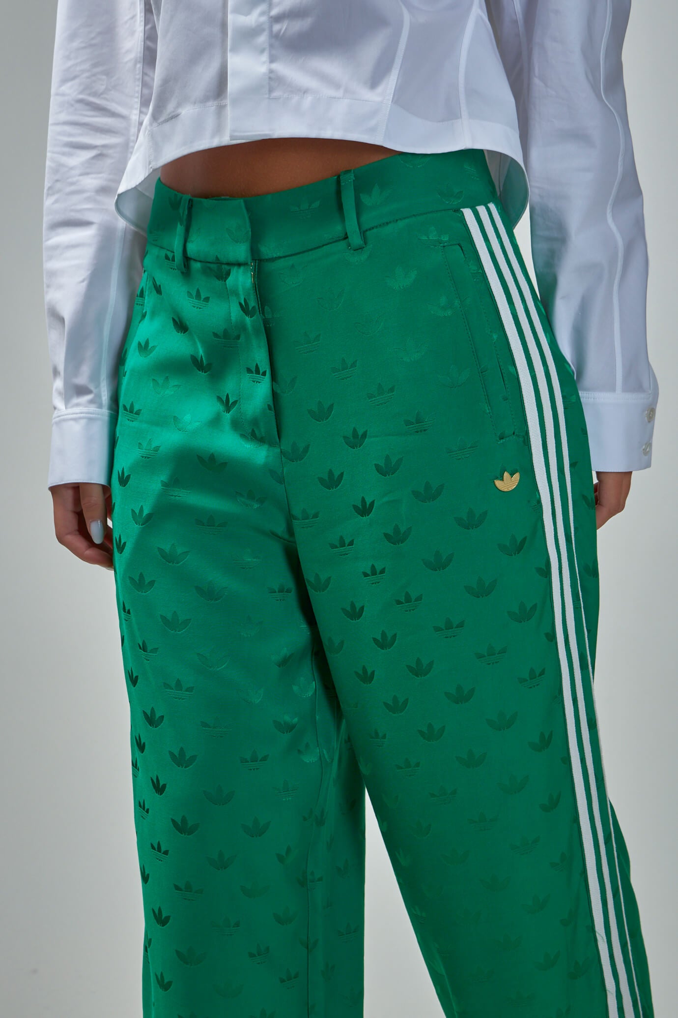 teal adidas pants