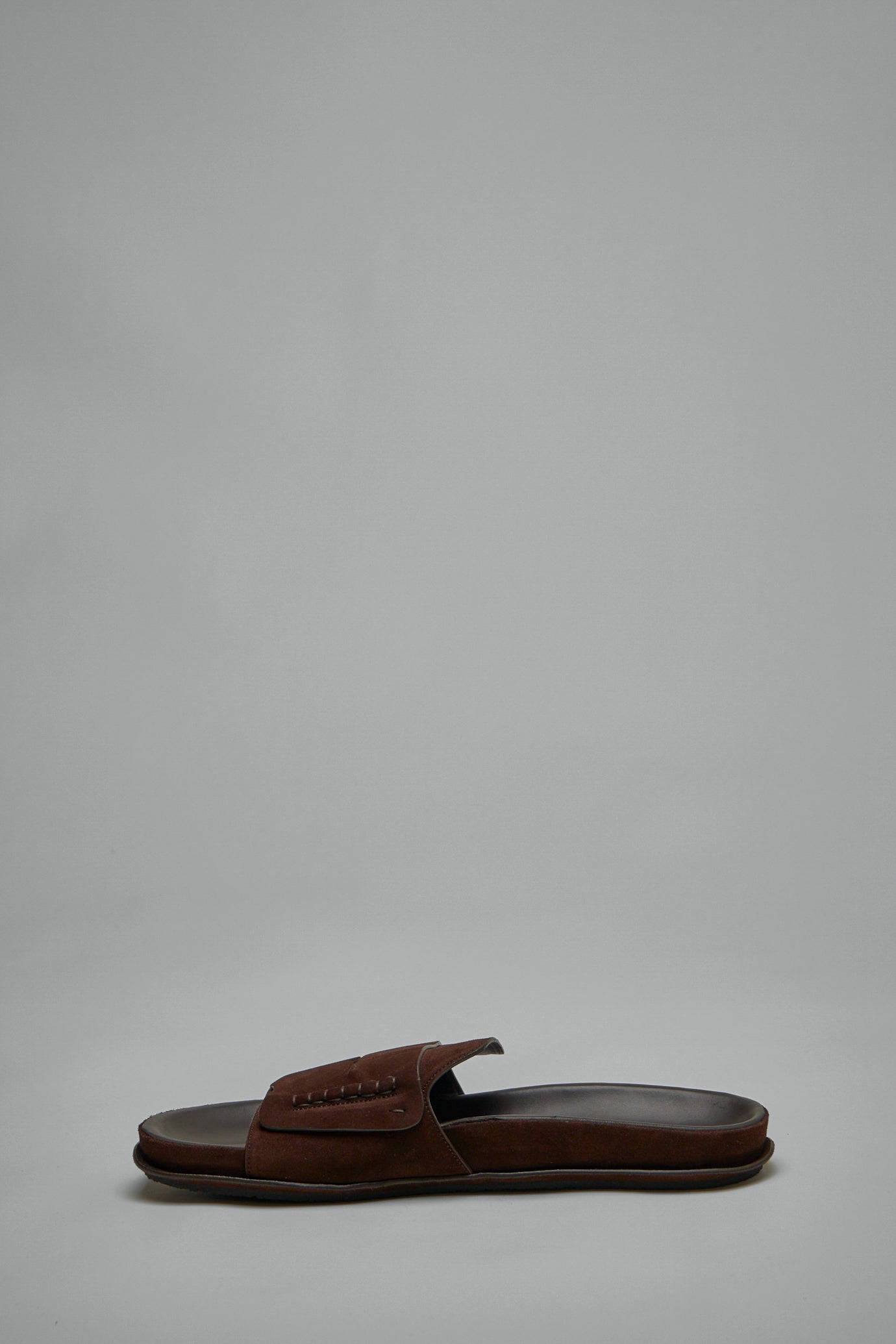 25E255FO172-4354 Les Sandales Mokassin dunkelbraun 880