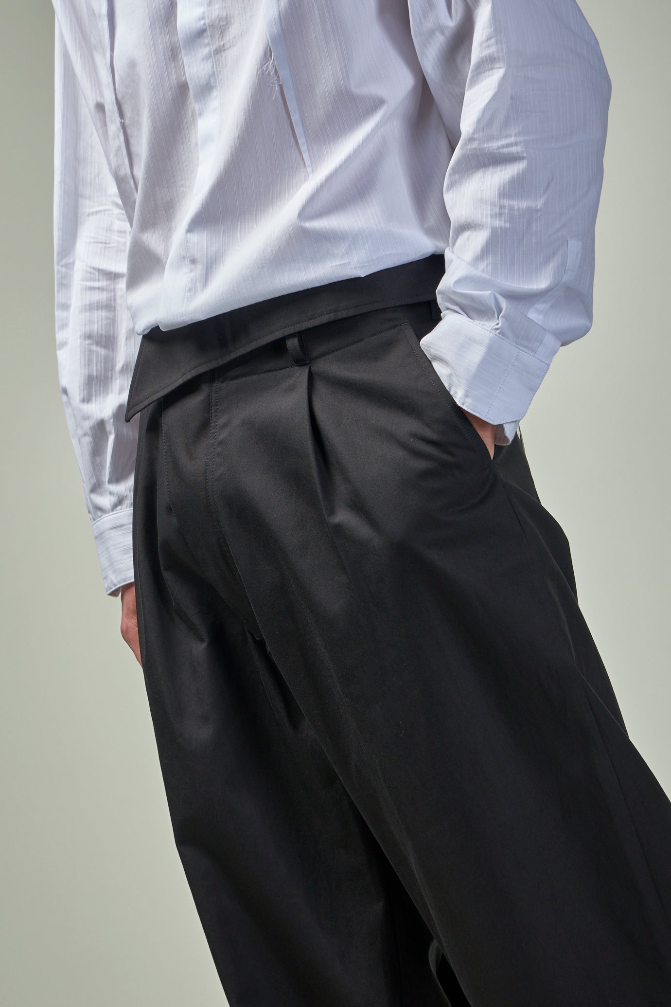 Navin Wide Trouser Cotton Weave