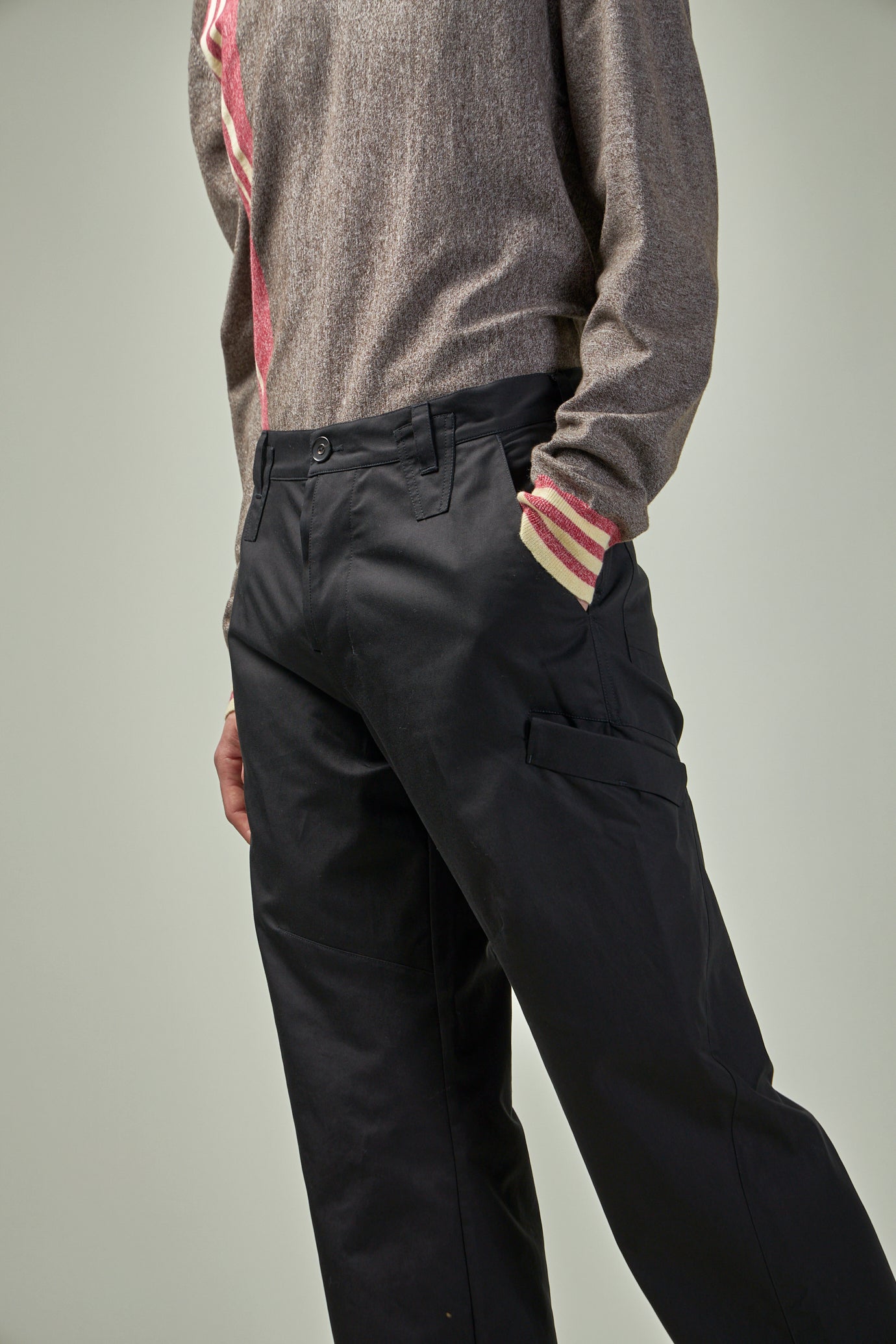 Zafar Cargo Trouser Cotton Weave