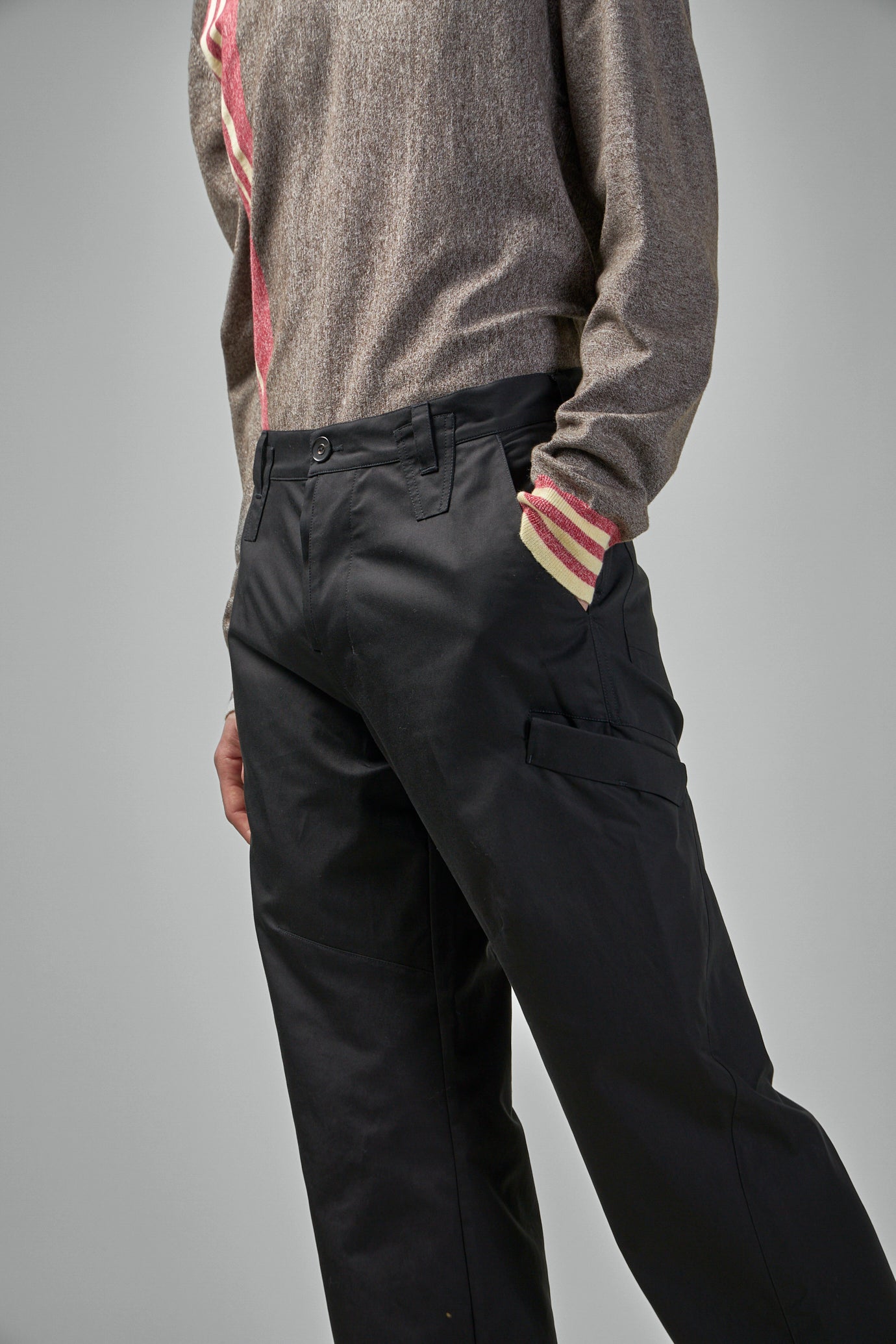 KKSS25T04-15 Zafar Cargohose Baumwollgewebe schwarz-zobel