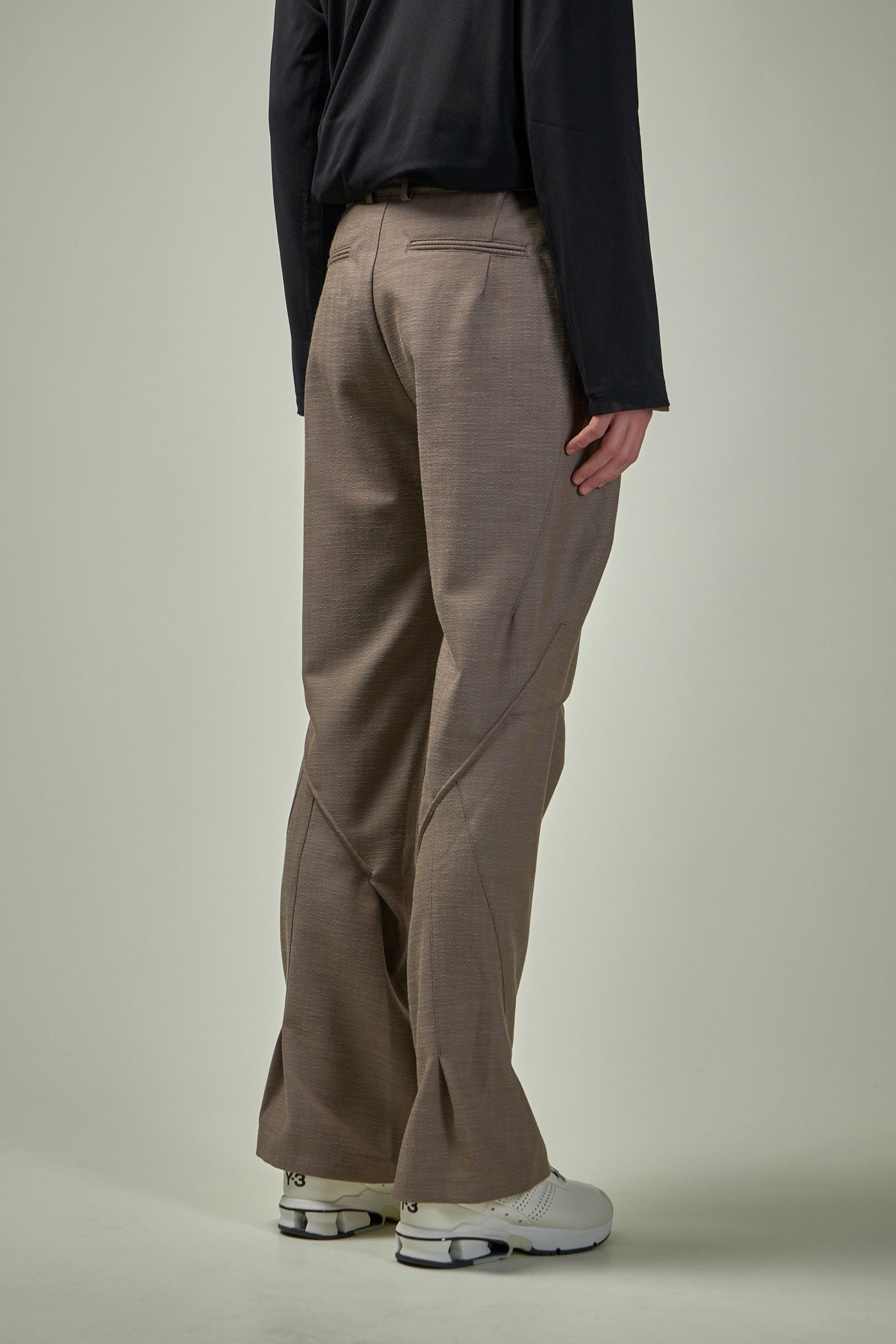 Alec K-Dart Trouser Herringbone Wool