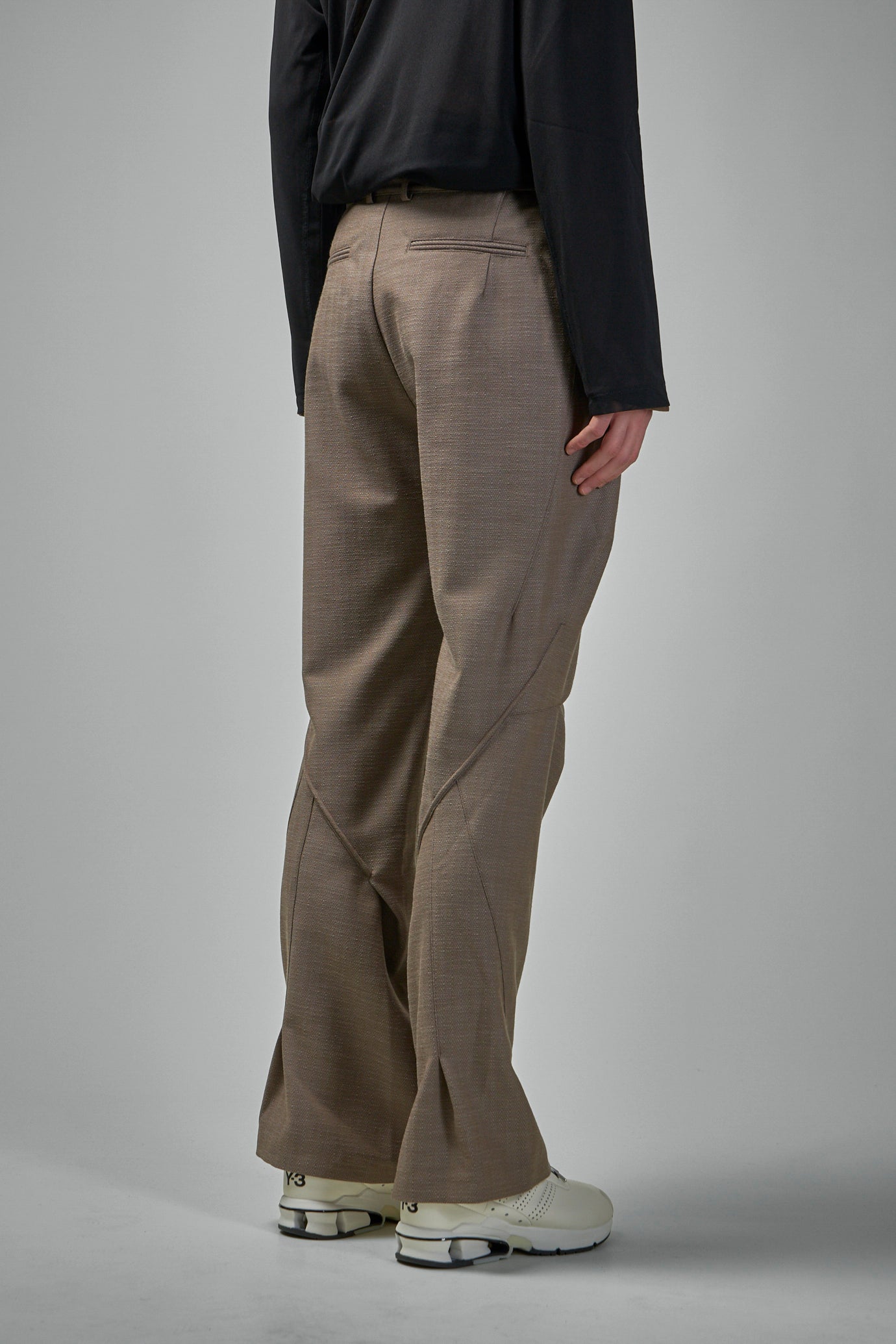 Alec K-Dart Trouser Herringbone Wool