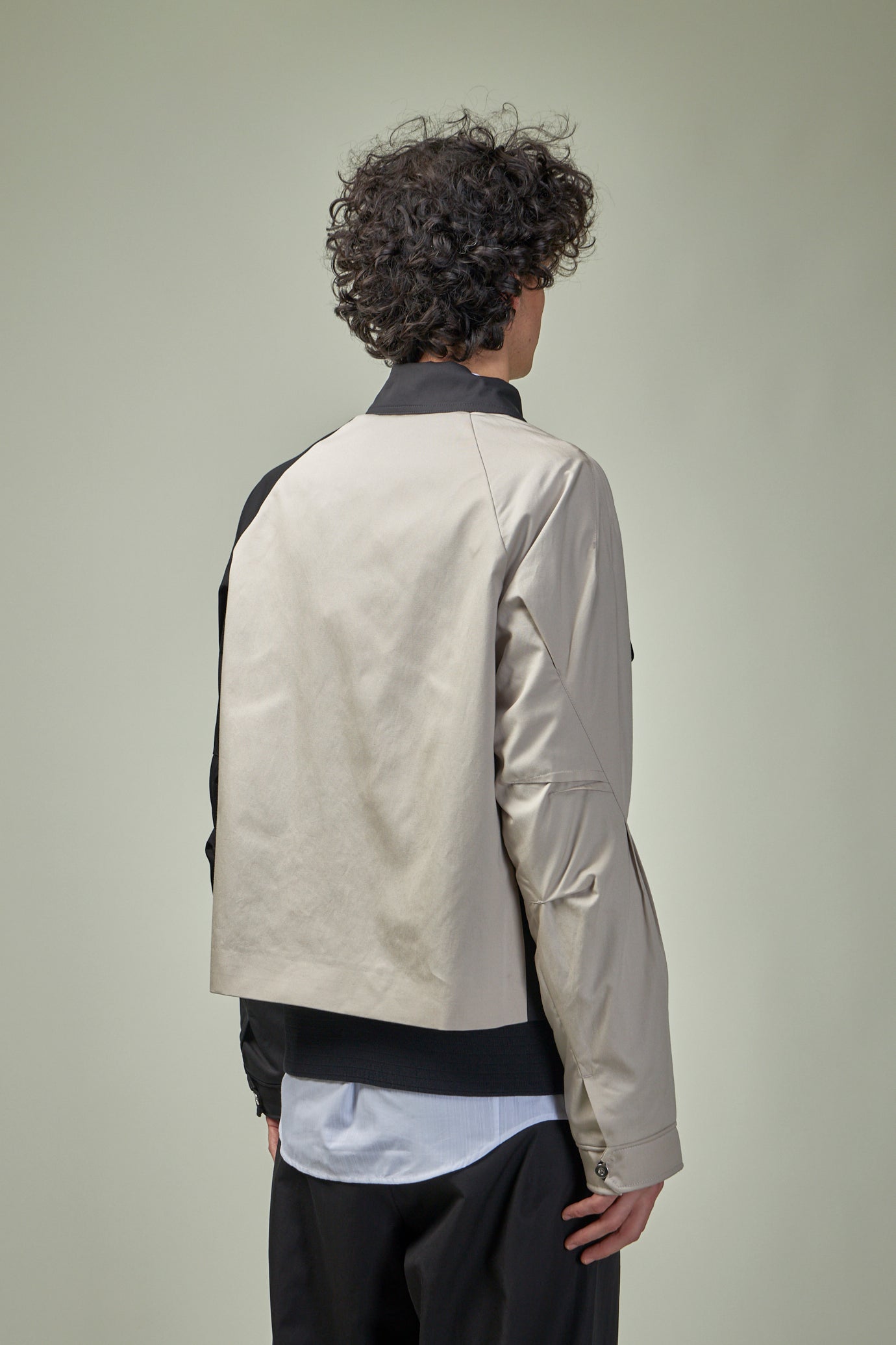 Alec K-Dart Blouson Cotton Weave