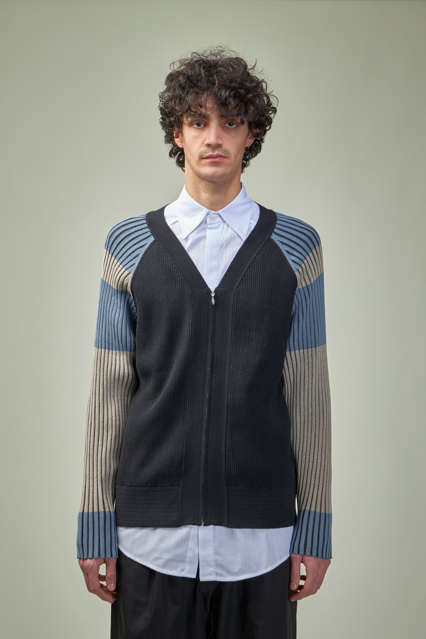 Inex Cardigan Cotton Nylon Mix