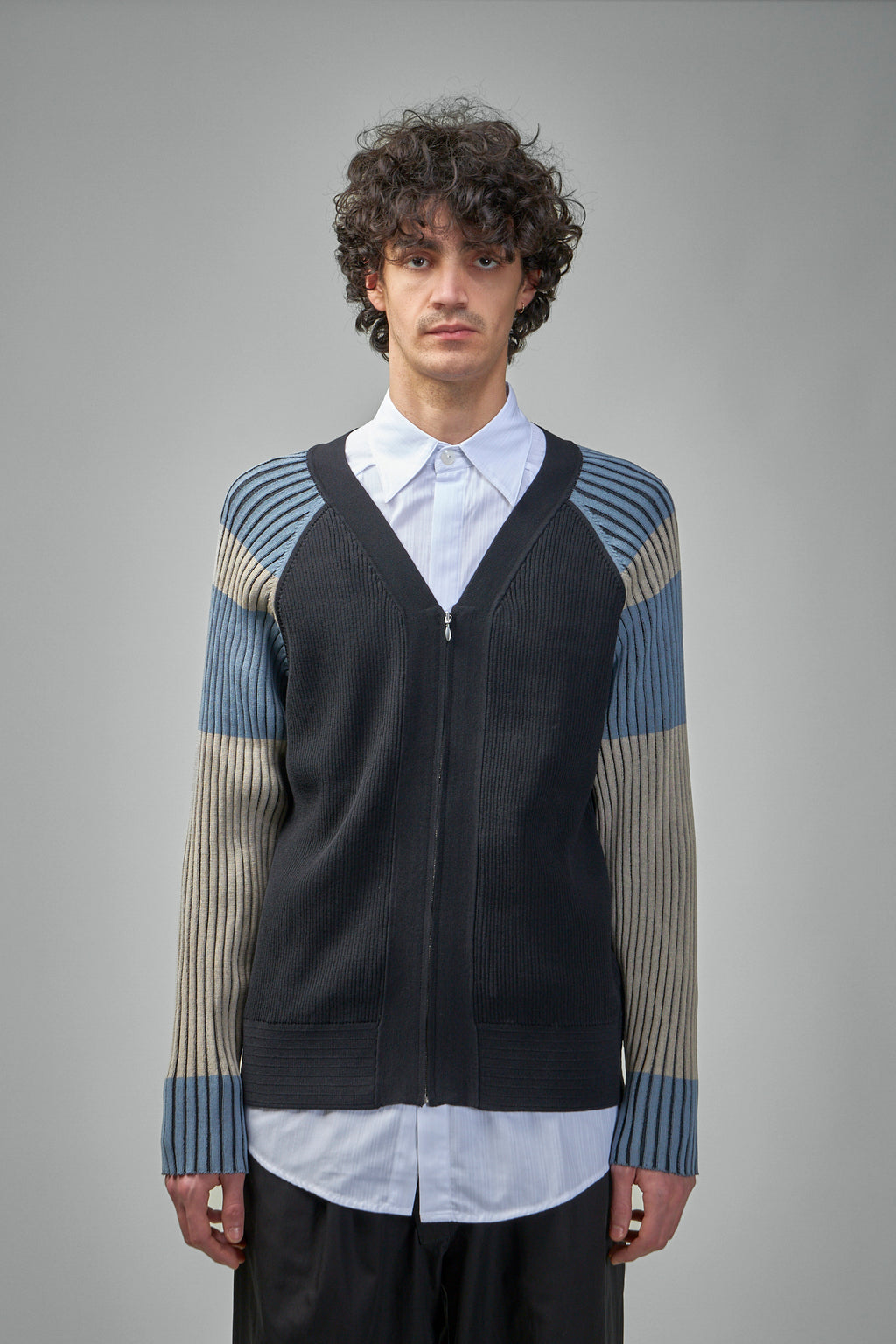 Inex Cardigan Cotton Nylon Mix