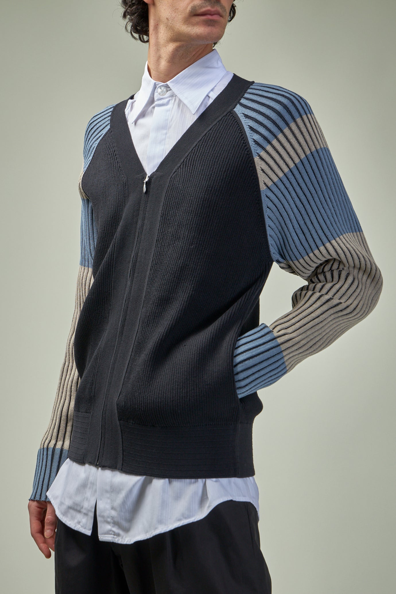 Inex Cardigan Cotton Nylon Mix