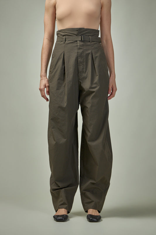 Folded Waistband Pants