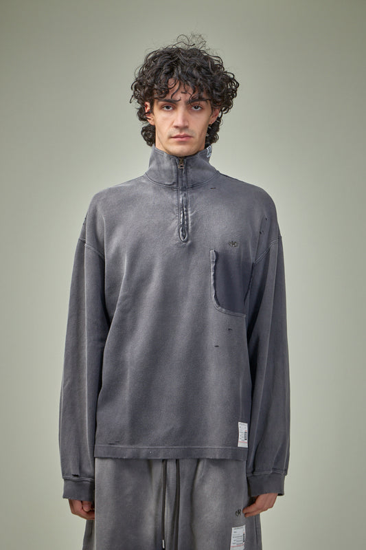 Sun Faded Half Zip Pullover