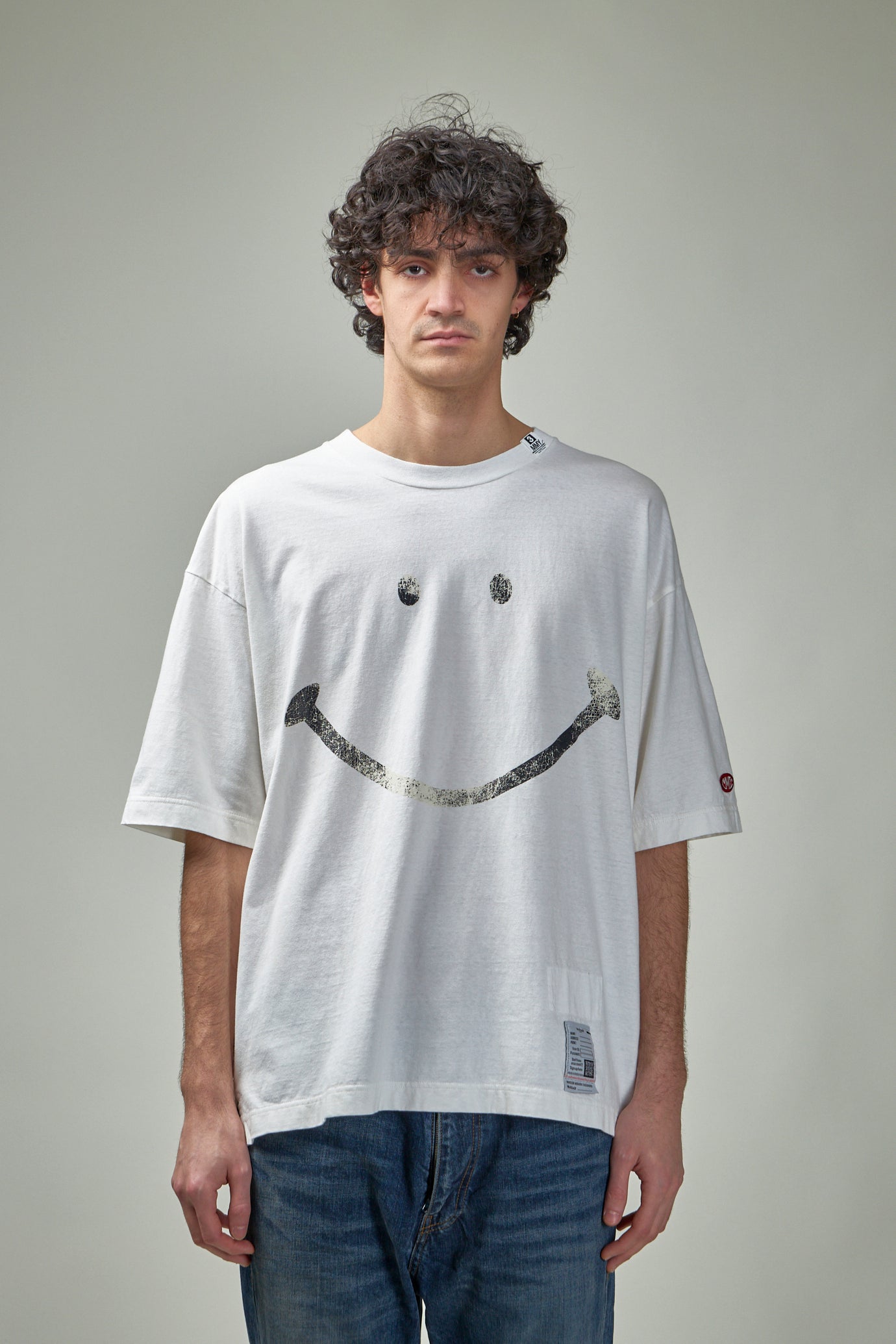 Smiley Face Printed Tee