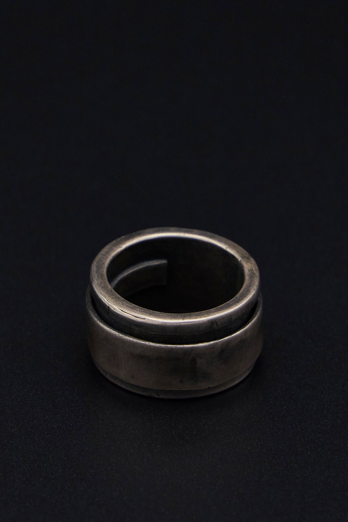 Double Layer Silver Ring