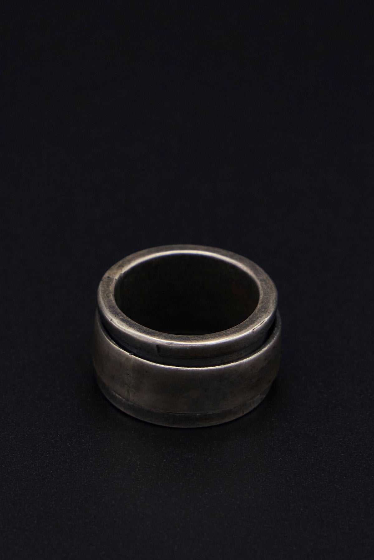 Double Layer Silver Ring