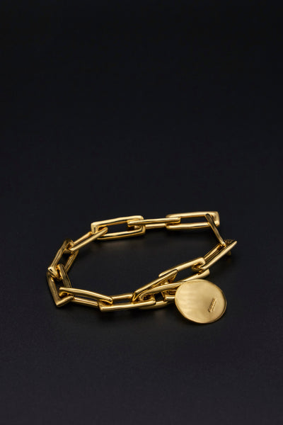 Logo-charm Chain Bracelet