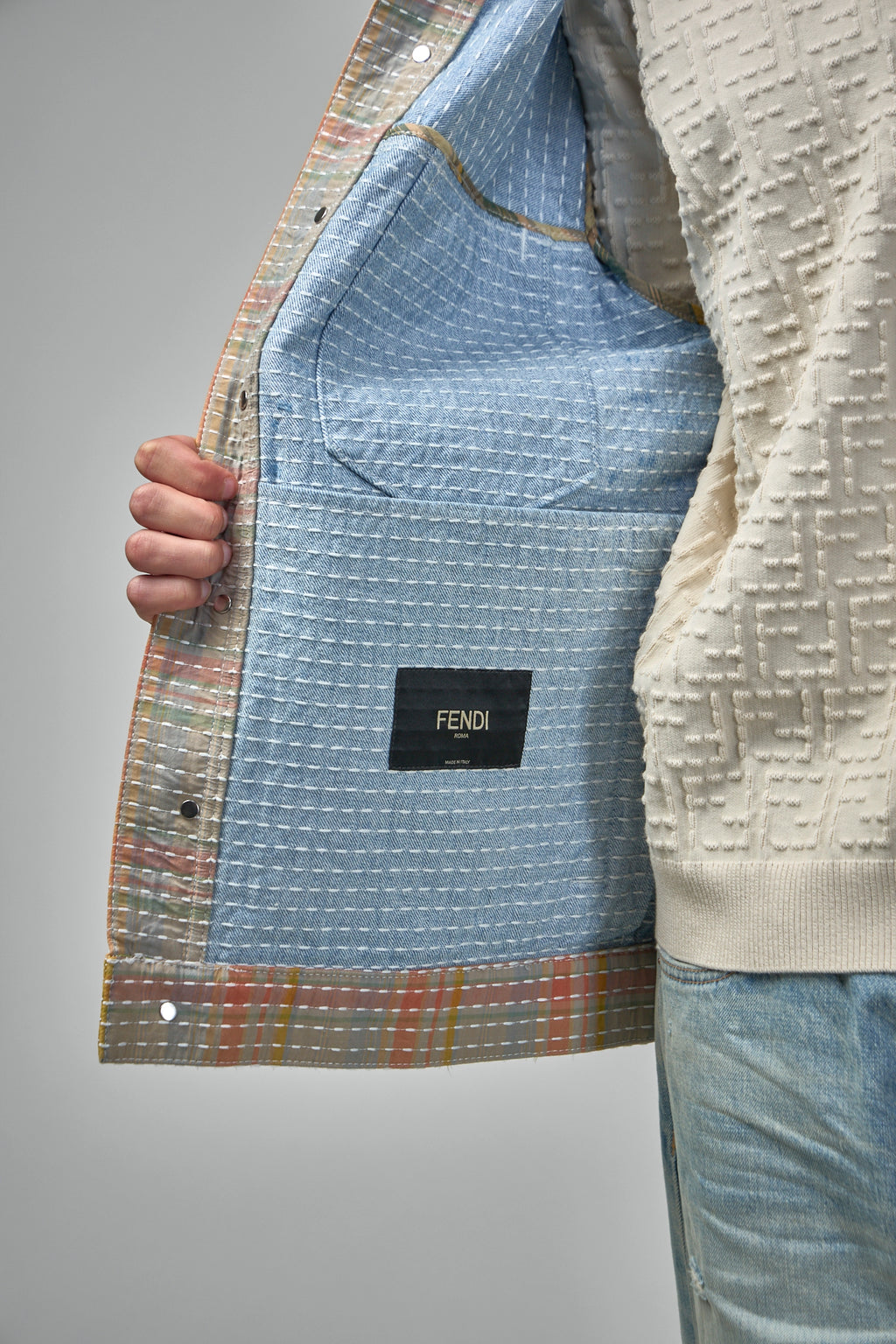 Patchwork Jeans Jacket