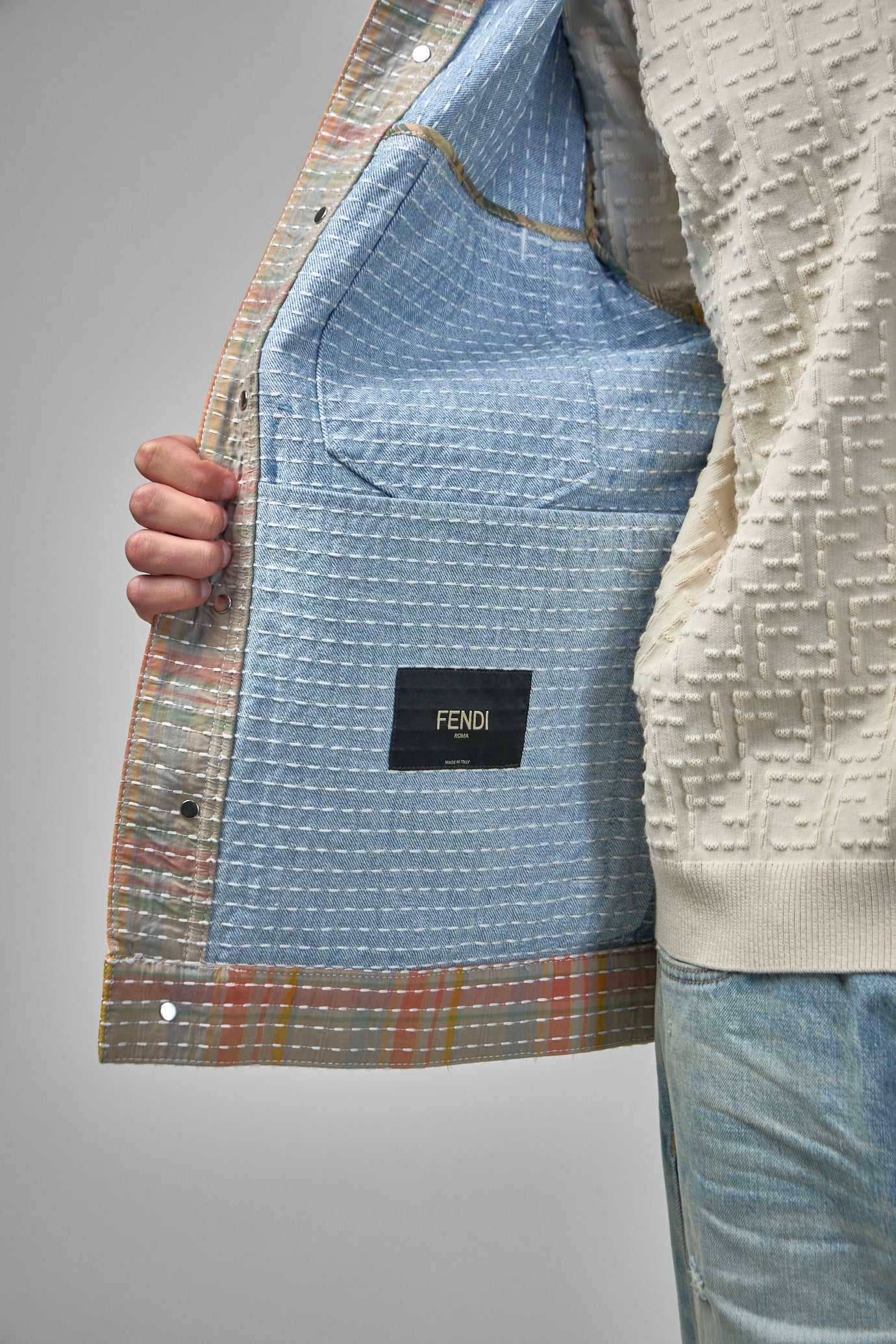 Patchwork Jeans Jacket