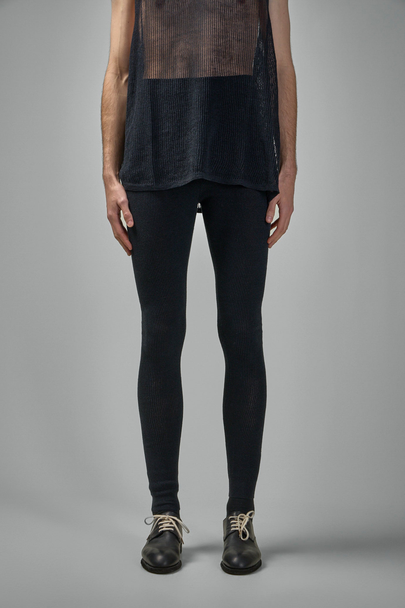 LONG JOHN#7 Knitted Long John Linen Cotton Yarn