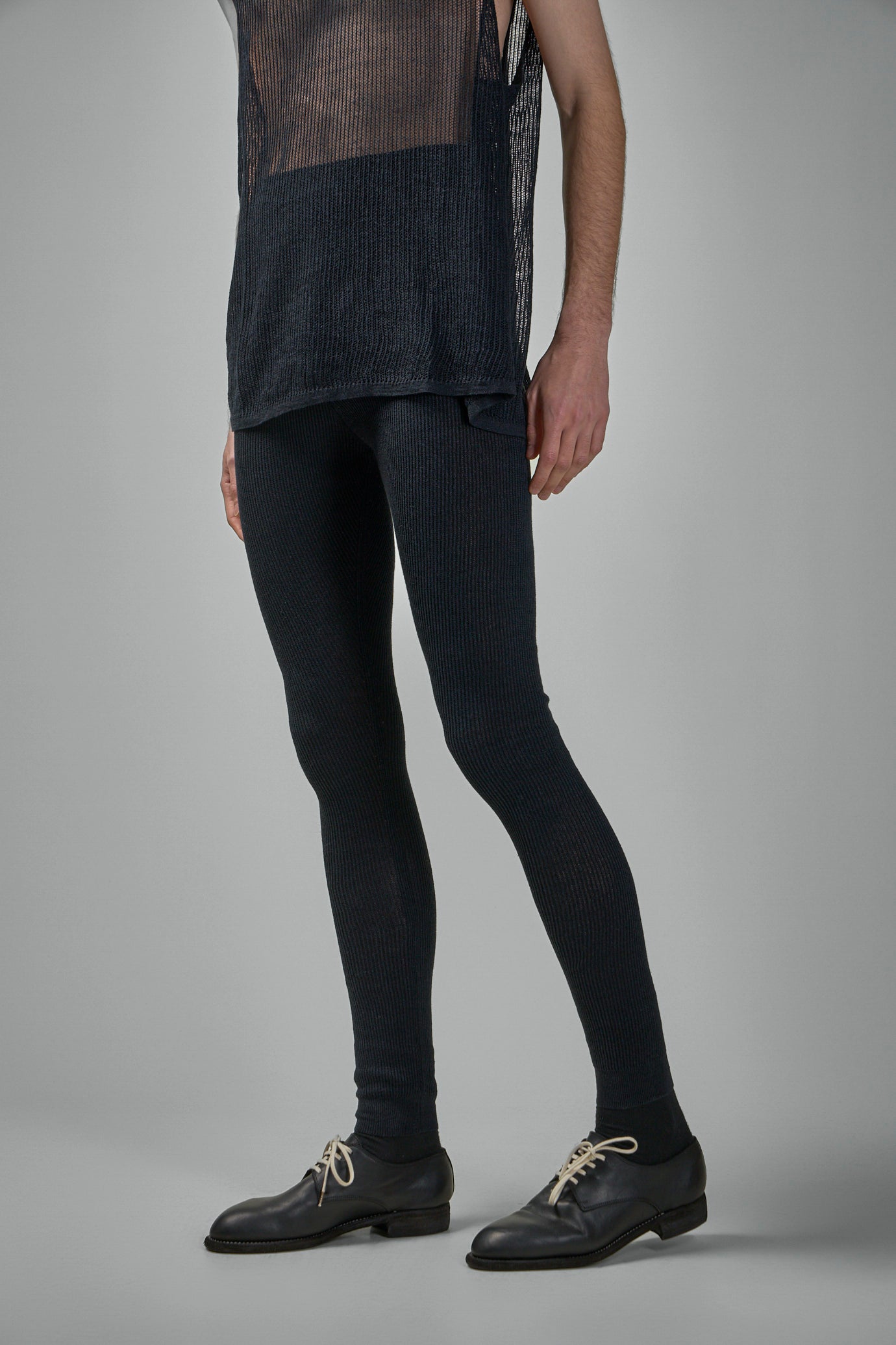 LONG JOHN#7 Knitted Long John Linen Cotton Yarn