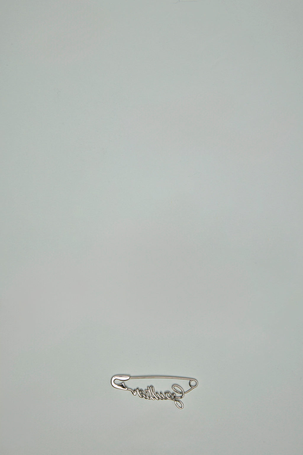 Safety Pin ''GAULTIER'' Mono Earring