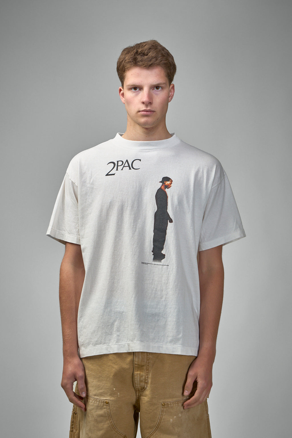 SM-HR8-0000-C15 2PC SS Tee 2Pac weiß