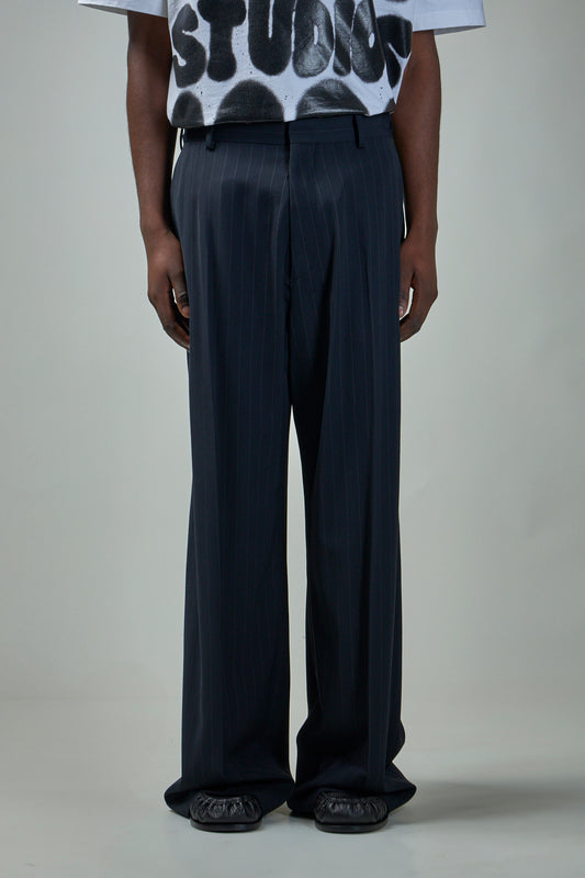 Pinstripe Trousers