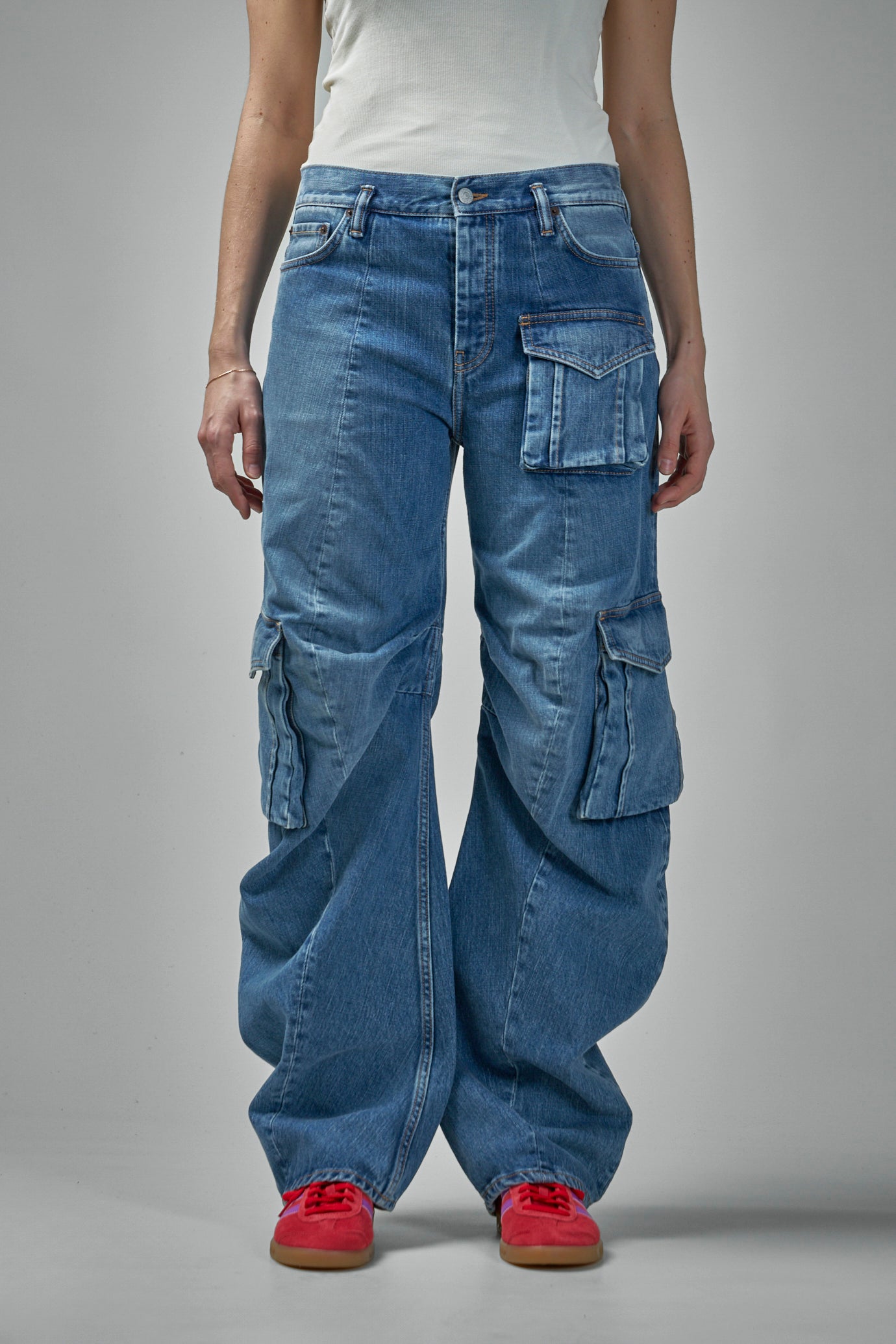 Cargo Pocket Jeans