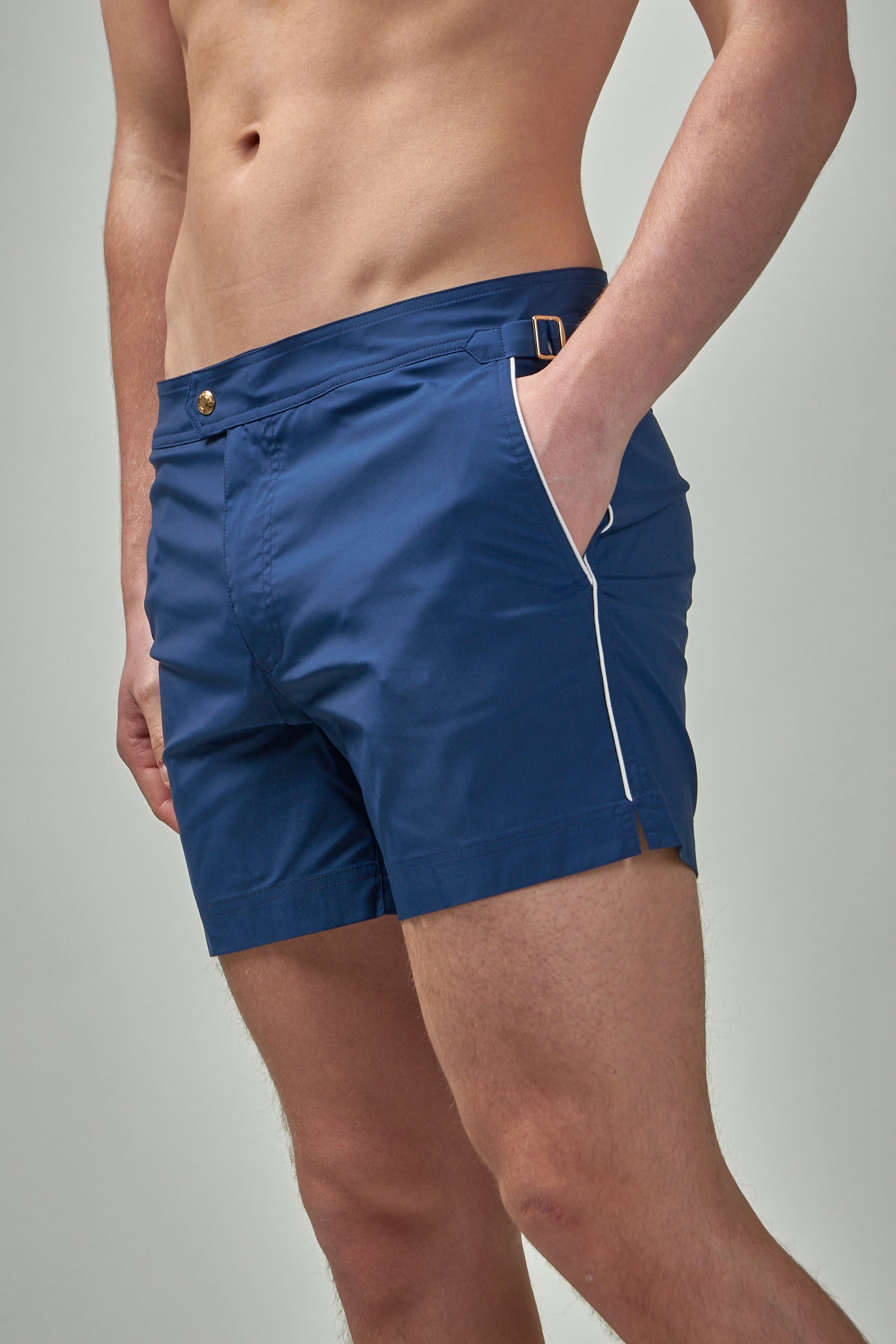 Compact Poplin Swim Short