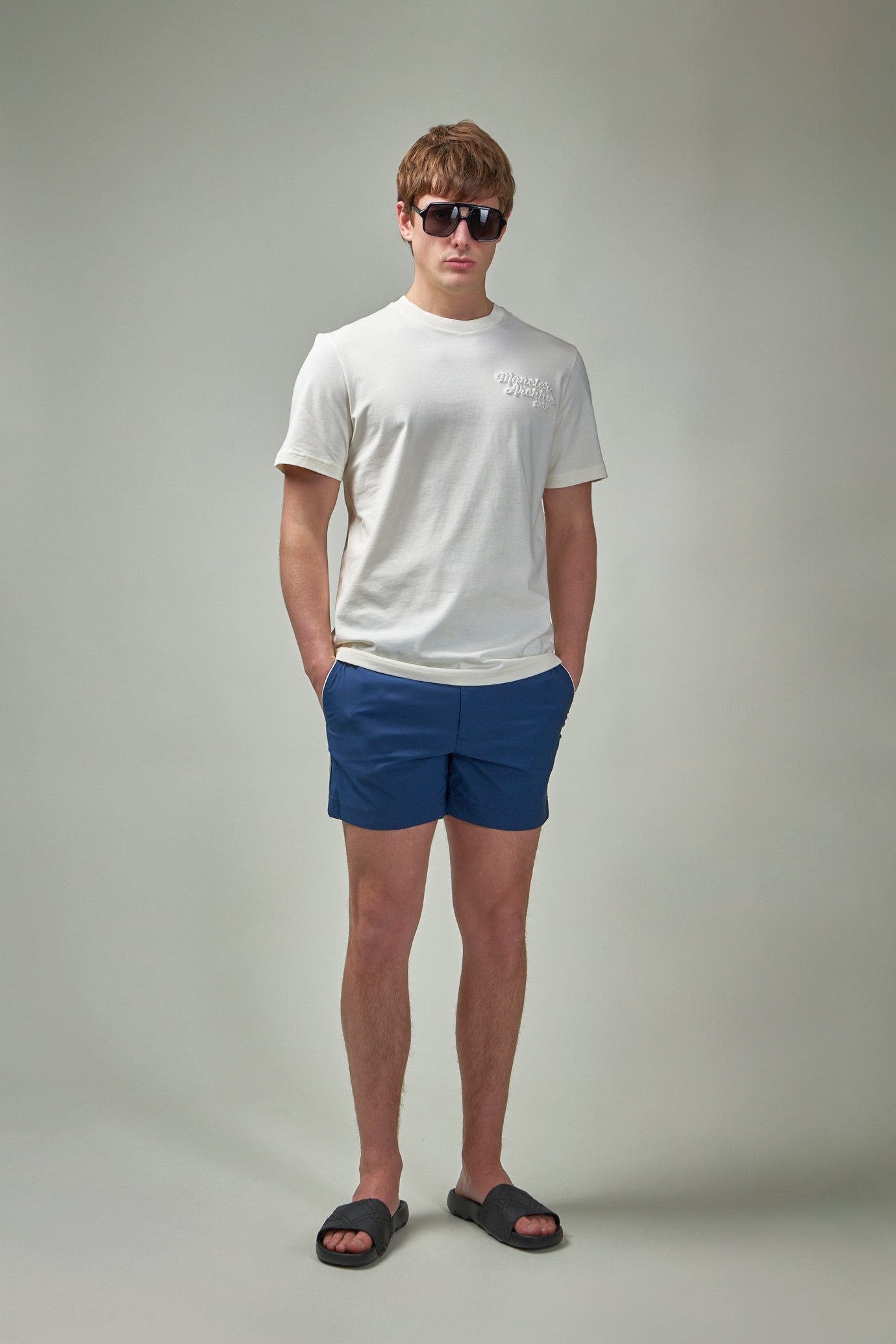 Compact Poplin Swim Short