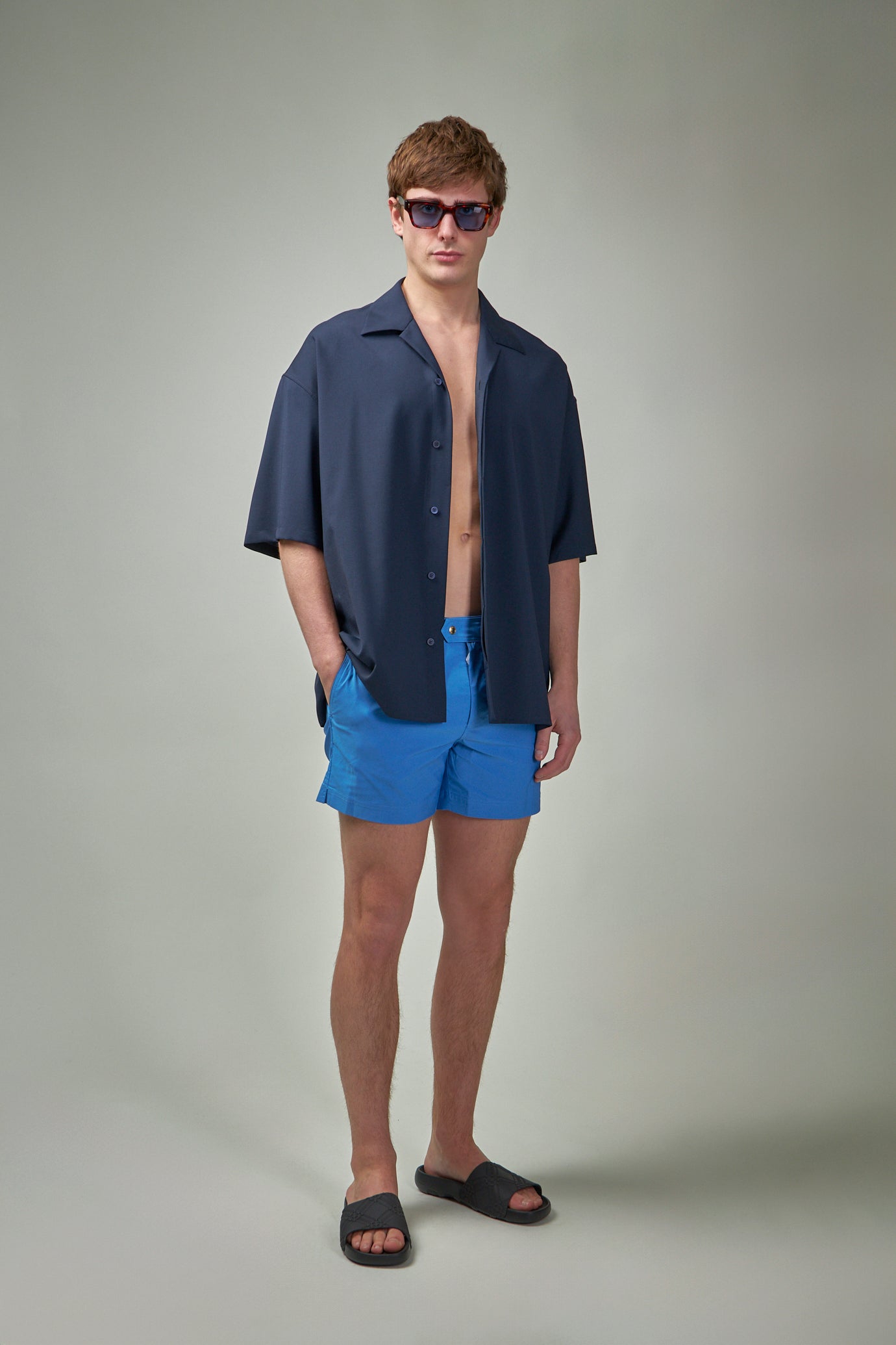 Compact Poplin Swim Short