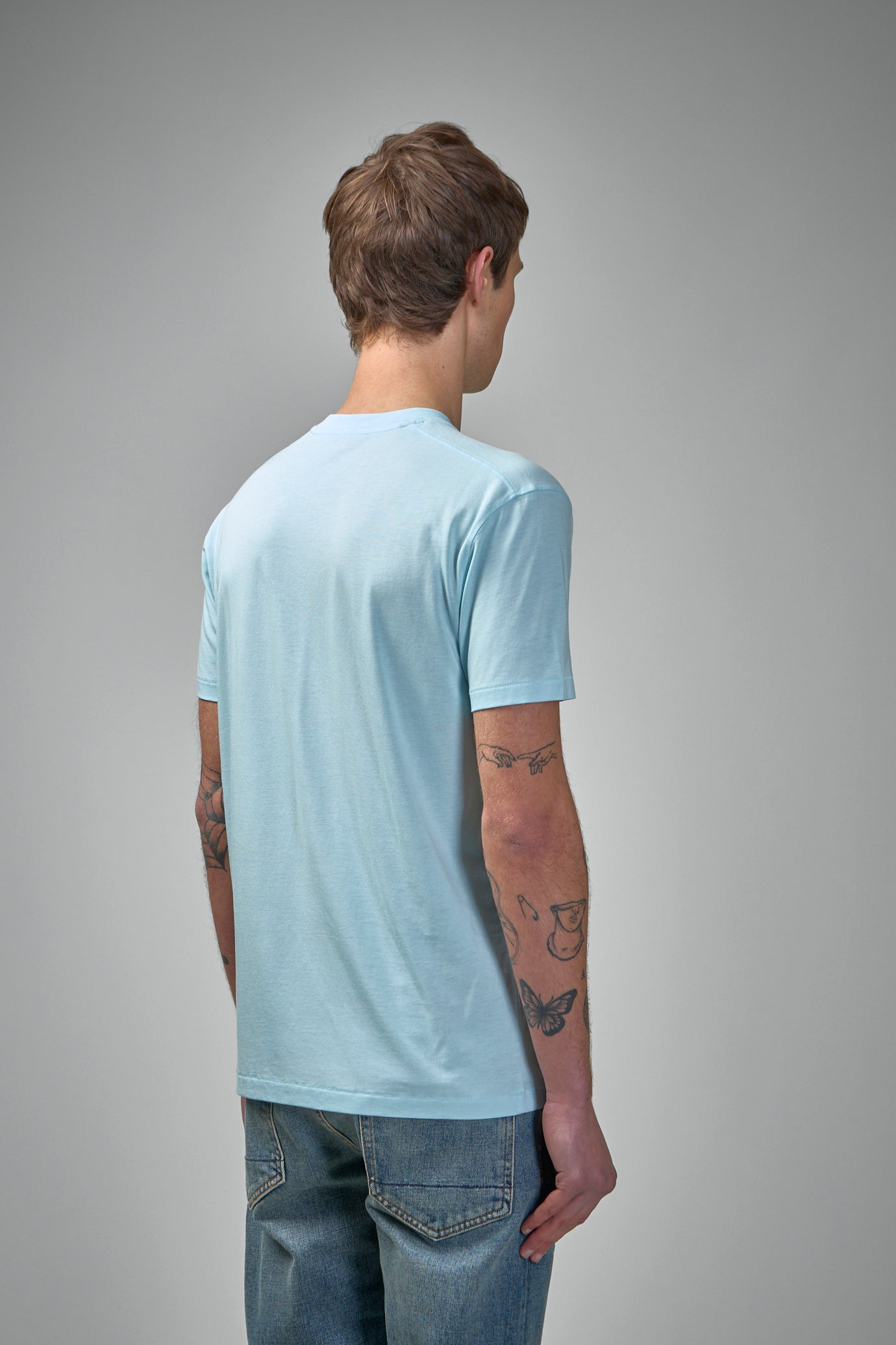 Lyocell Cotton SS Crew Neck