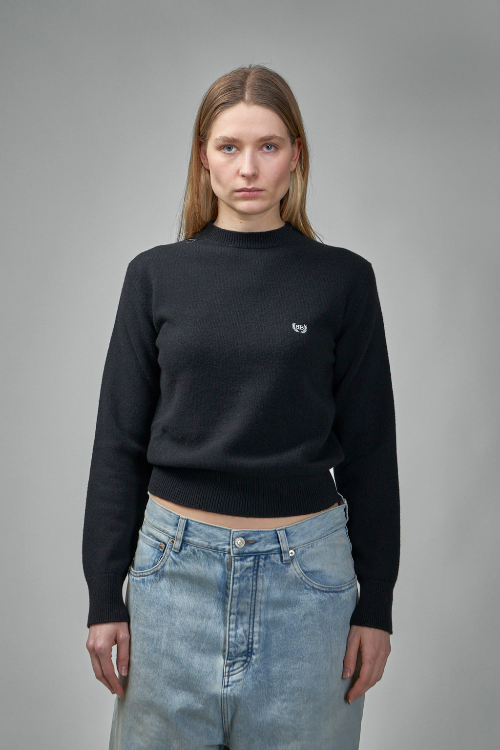 Knitted Crewneck Sweater