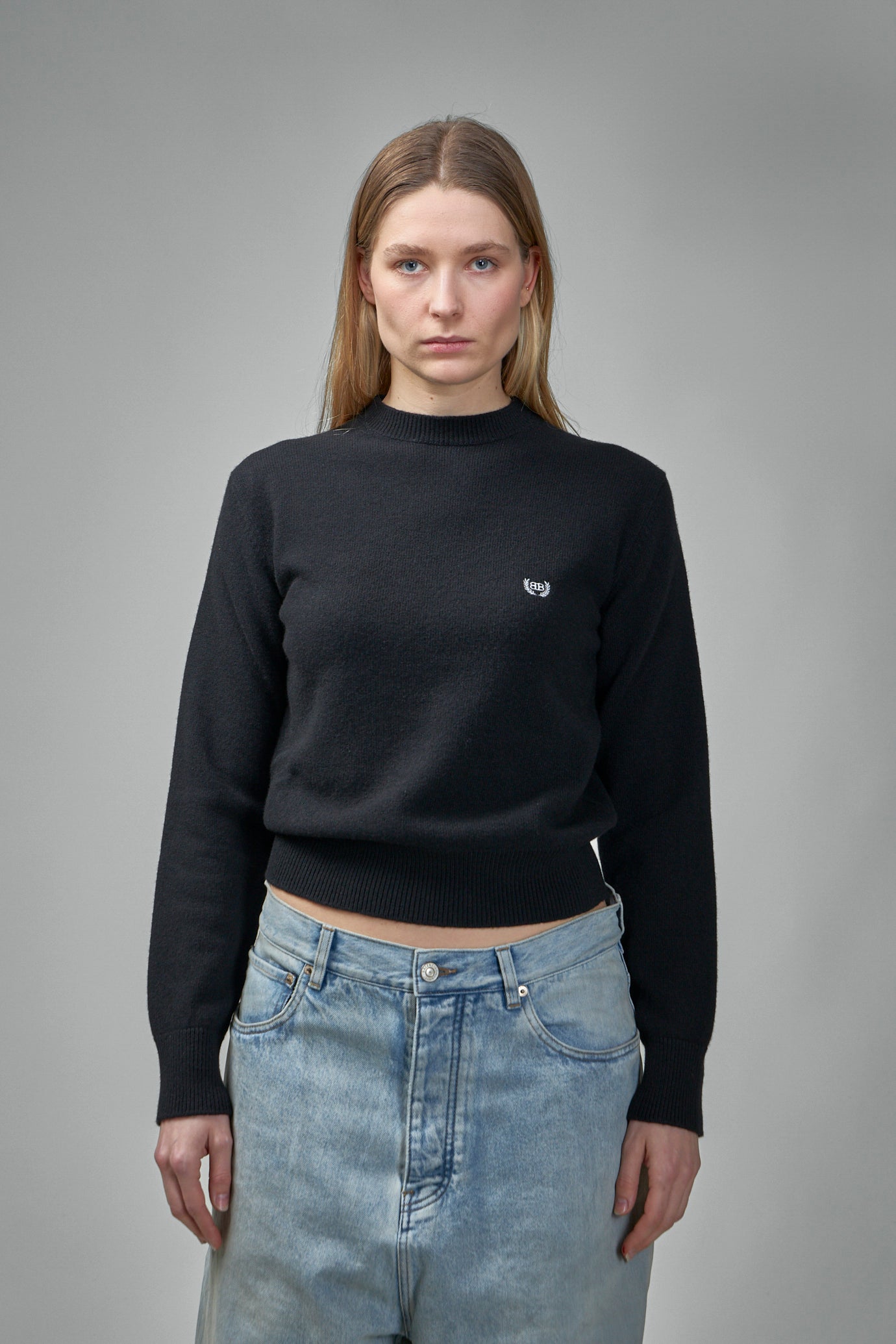 Knitted Crewneck Sweater