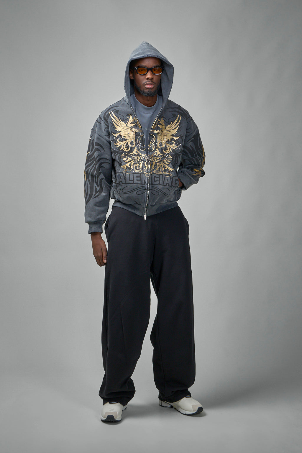 813327 TRVV9 1000 Baggy Jogginghose/ schwarz