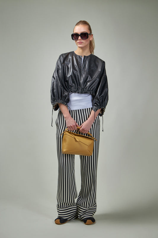 DOROTHY Fine Polished Leather Shirt