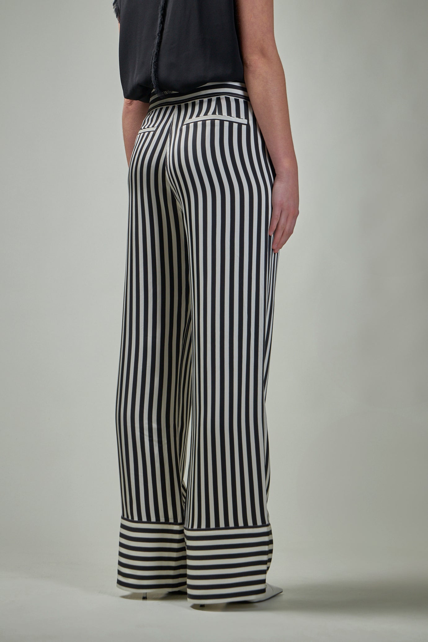 GABIN Striped Viscose Pant