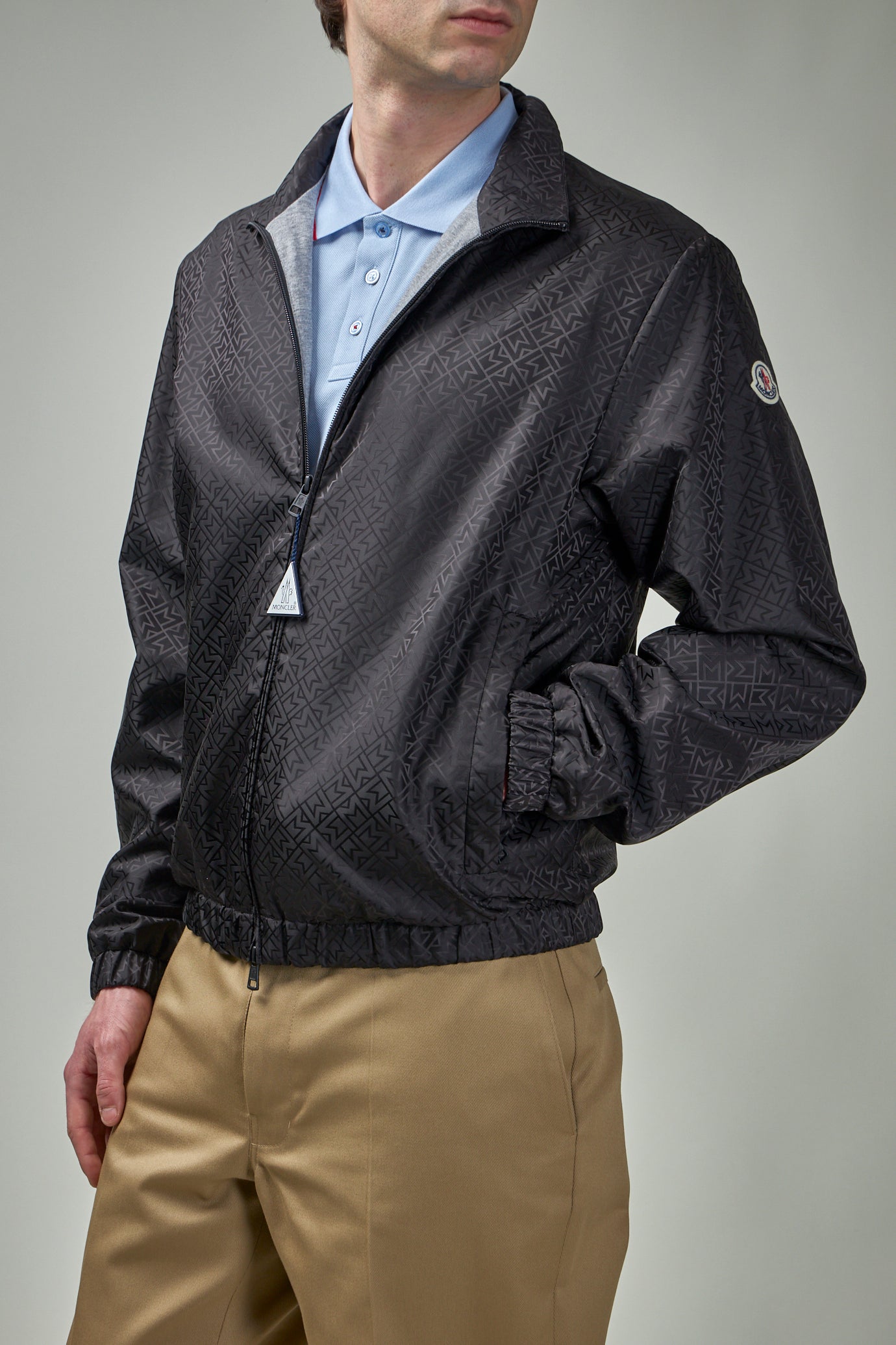 Vanoise Monogram Jacquard Windbreaker