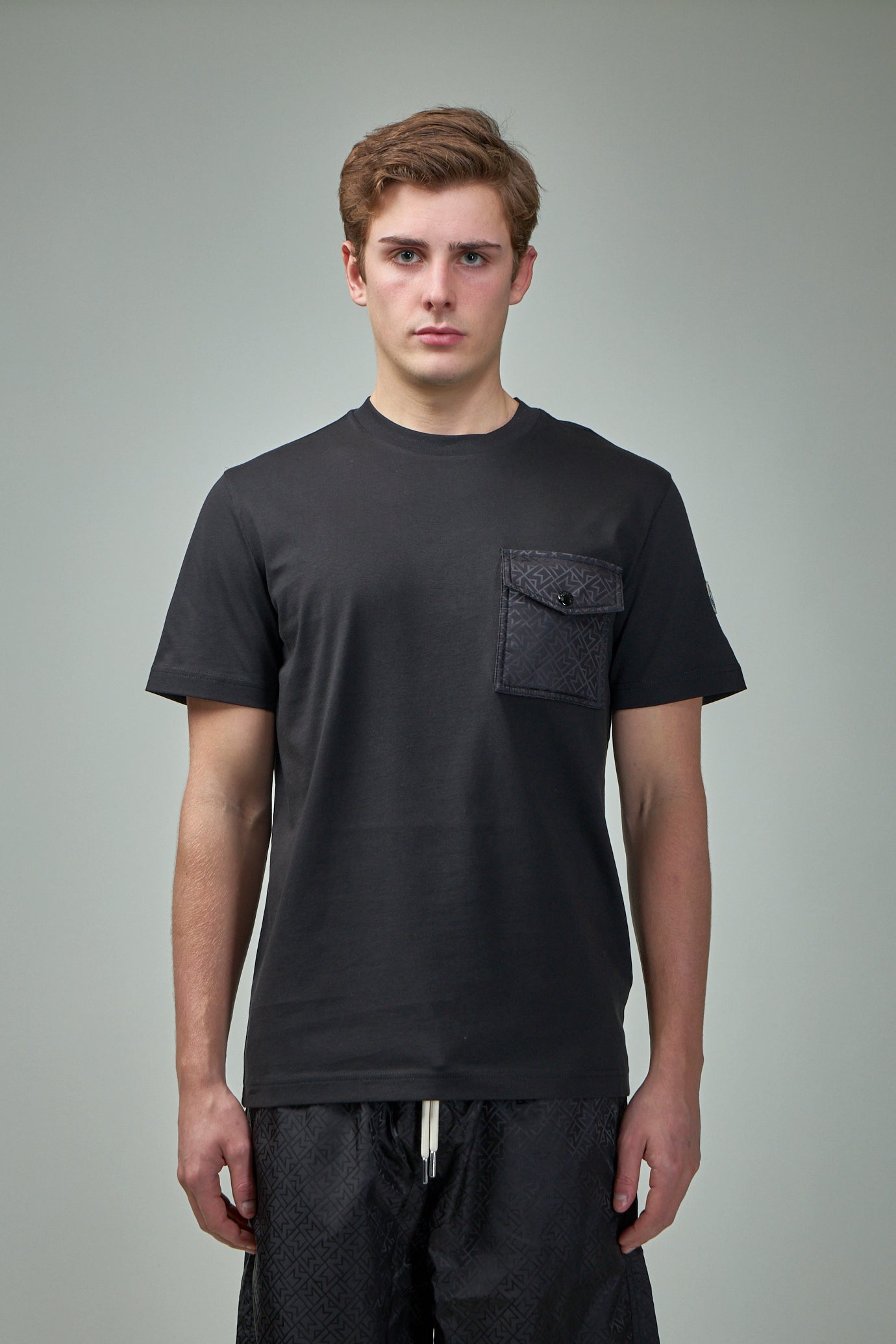 Monogram Cotton T-Shirt With Pocket