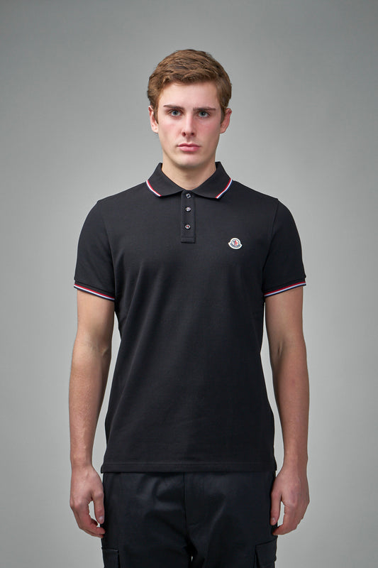 Tricolour-Trimmed Cotton Piquet Polo Shirt