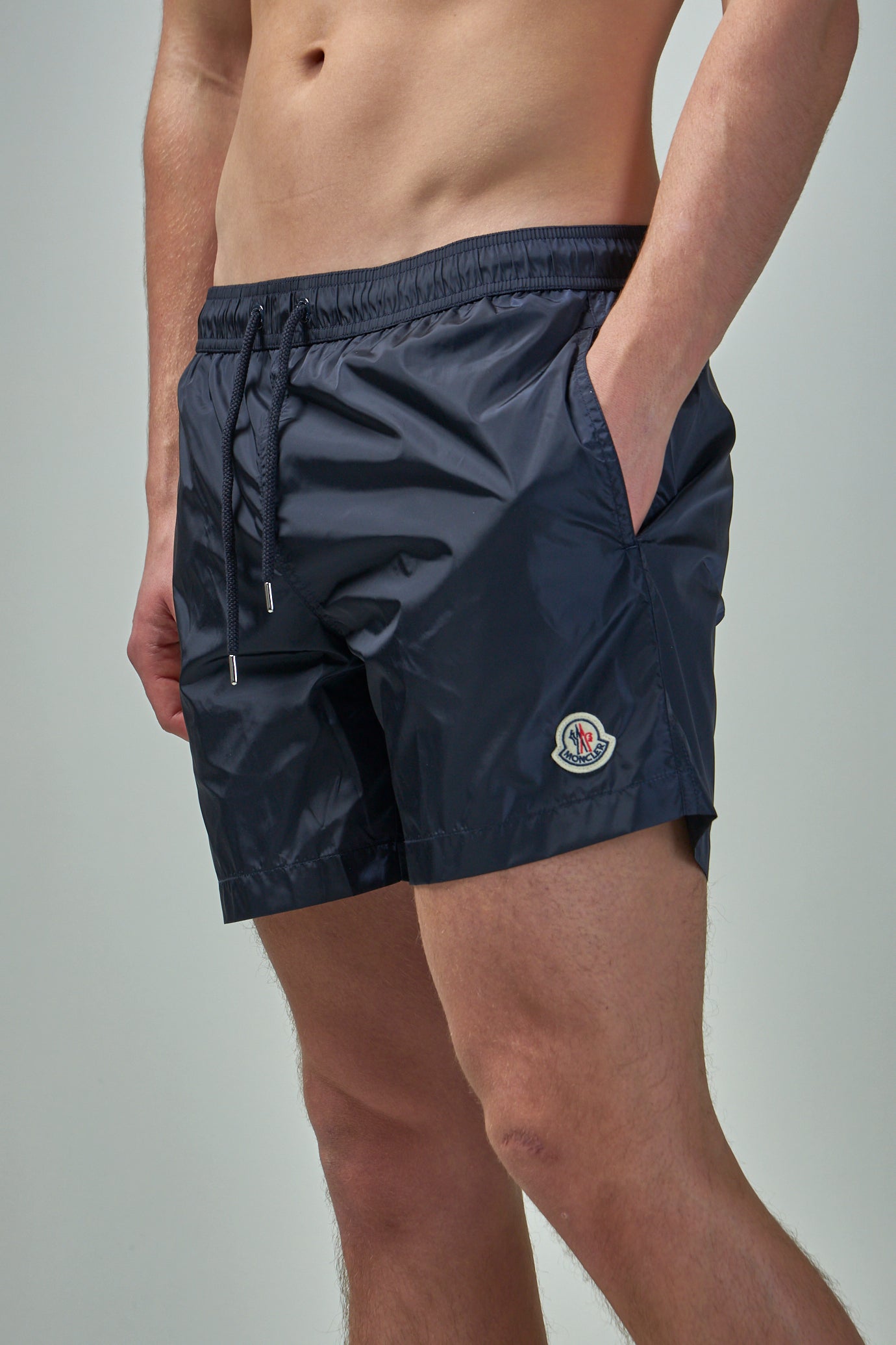 Logo Patch Swim Shorts