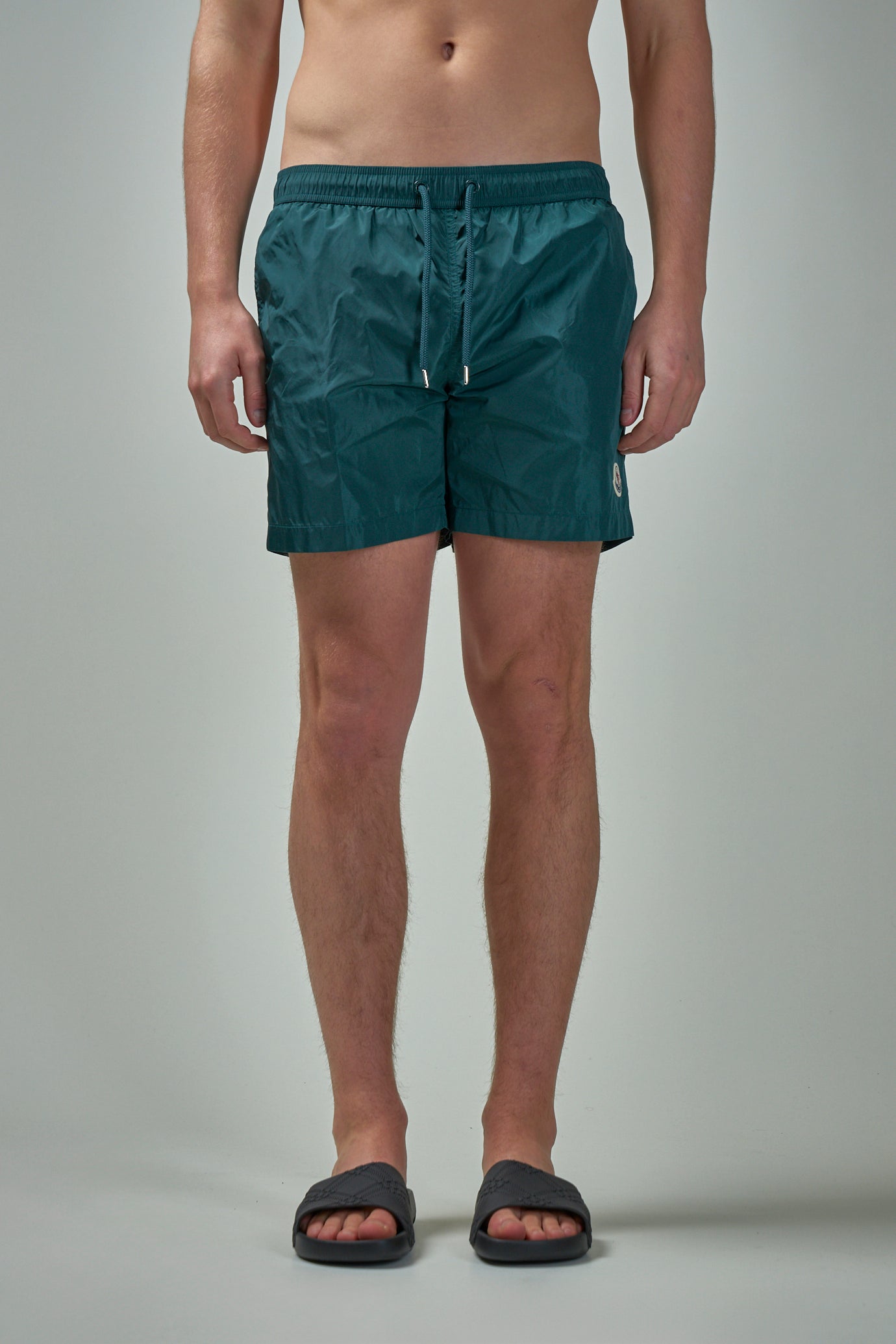 Logo Patch Swim Shorts