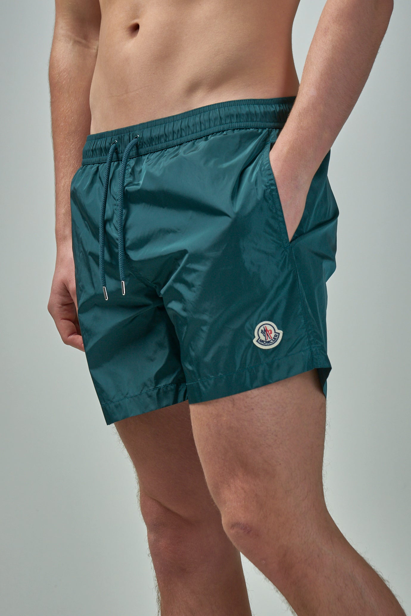 Logo Patch Swim Shorts