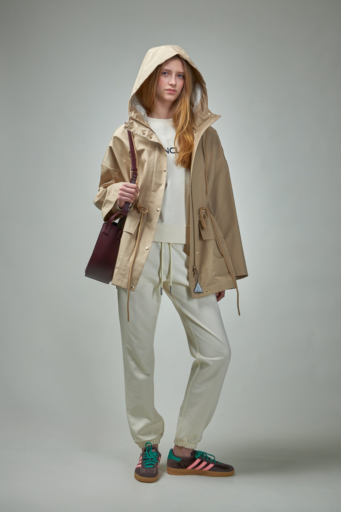 Gaillon Hooded Cotton Parka Coat